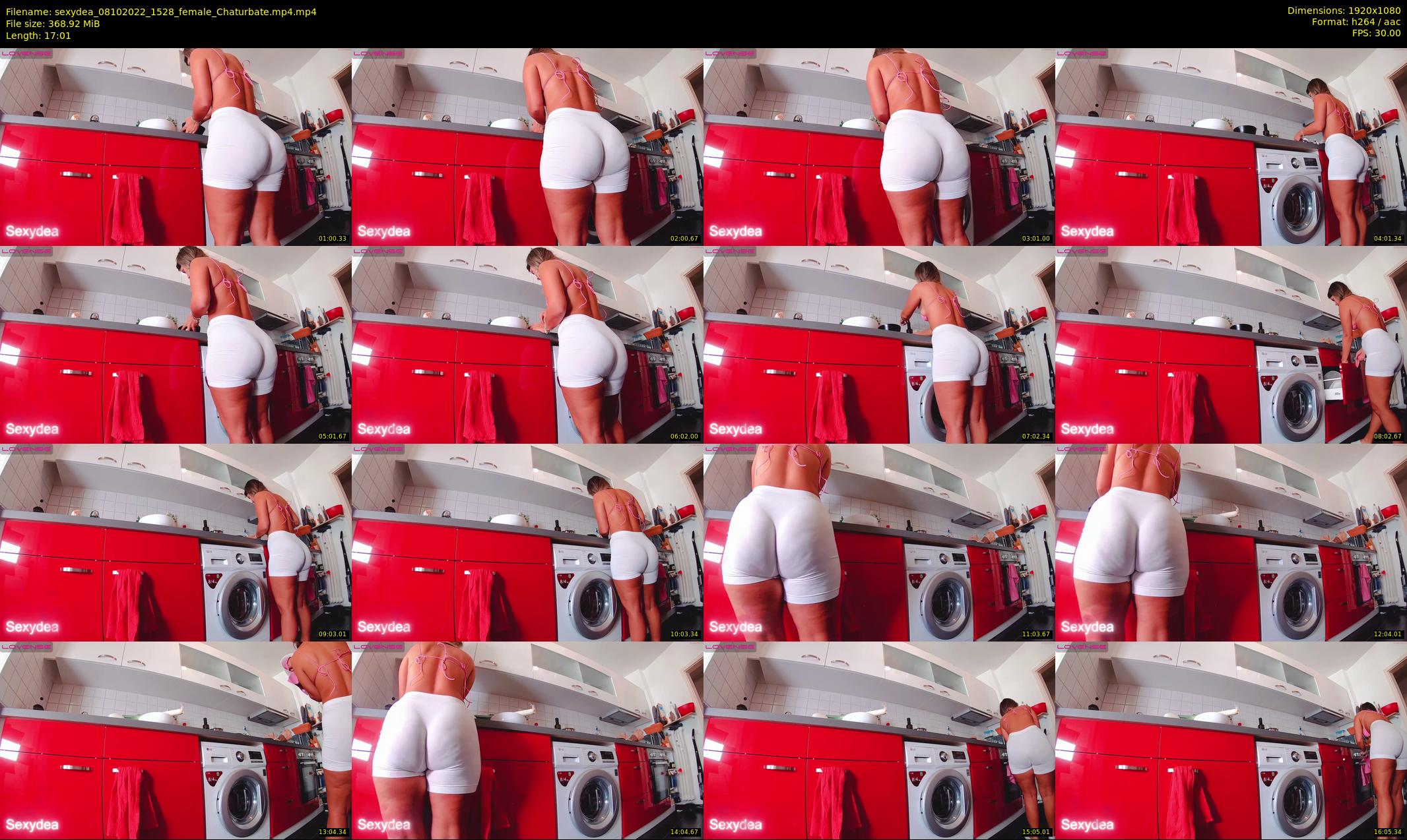 sexydea — 18 minute Chaturbate female cam show recording, 1080p, Oct 8, 2022
