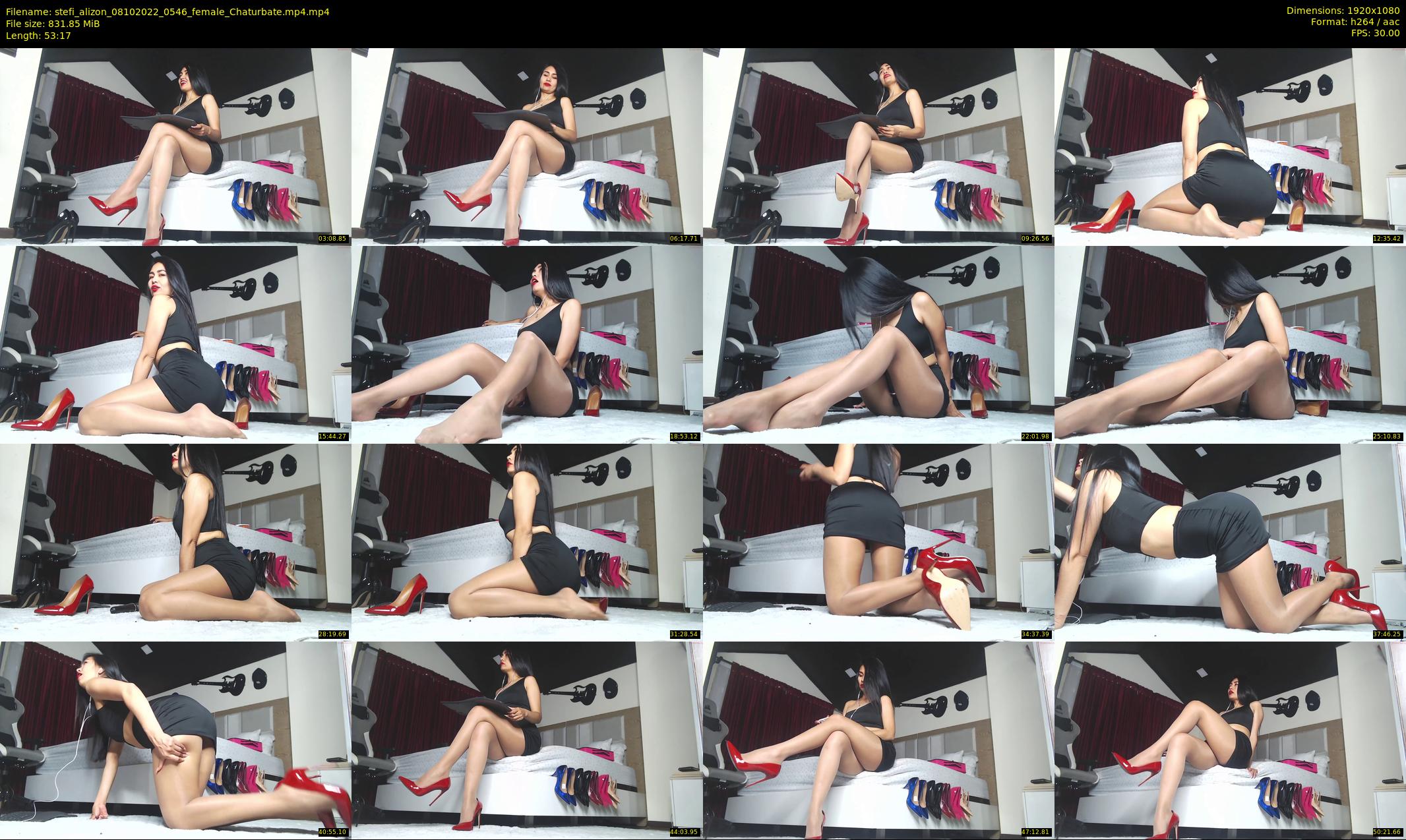 stefi_alizon — 54 minute Chaturbate female cam show recording, 1080p, Oct 8, 2022