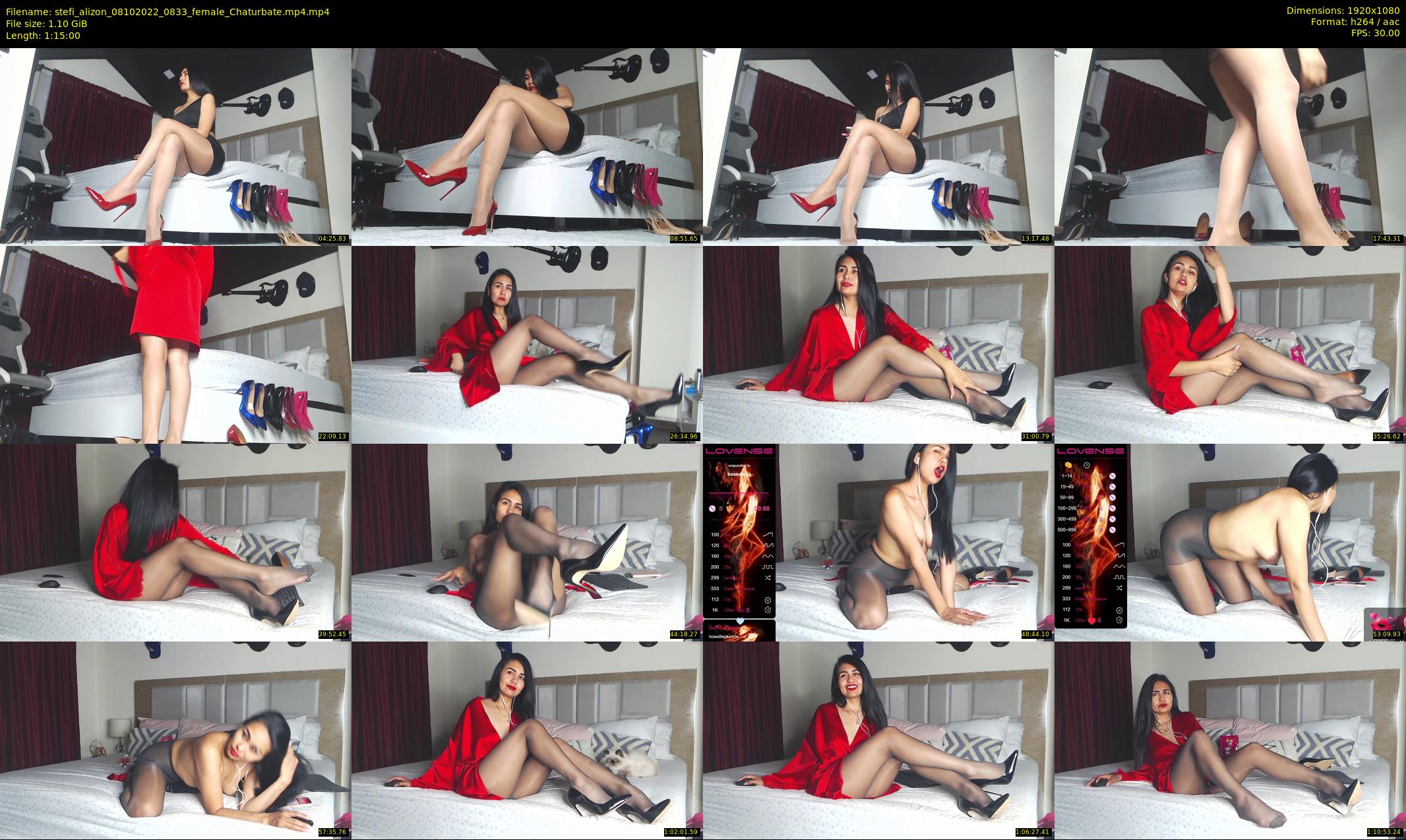 stefi_alizon — 75 minute Chaturbate female cam show recording, 1080p, Oct 8, 2022
