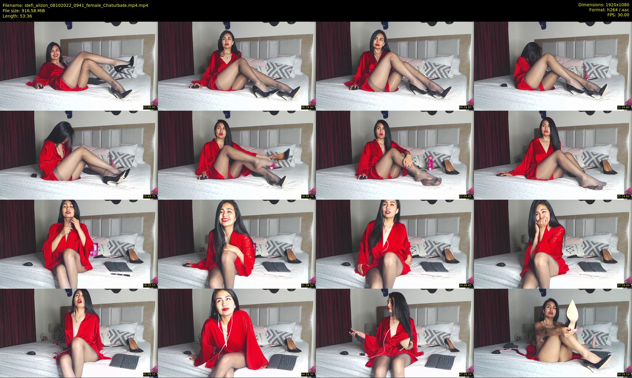 stefi_alizon — 54 minute Chaturbate female cam show recording, 1080p, Oct 8, 2022