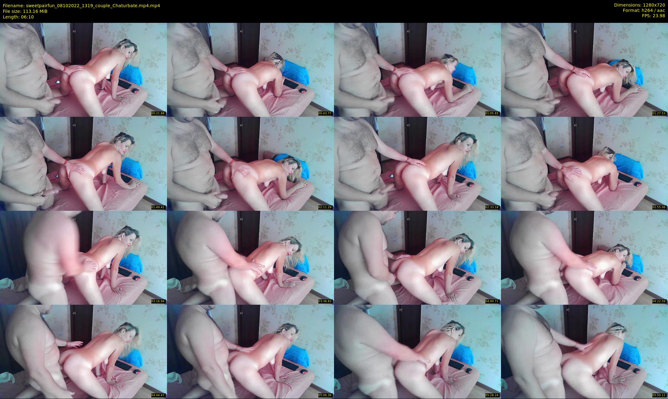 sweetpairfun — 7 minute Chaturbate couple cam show recording, 720p, Oct 8, 2022