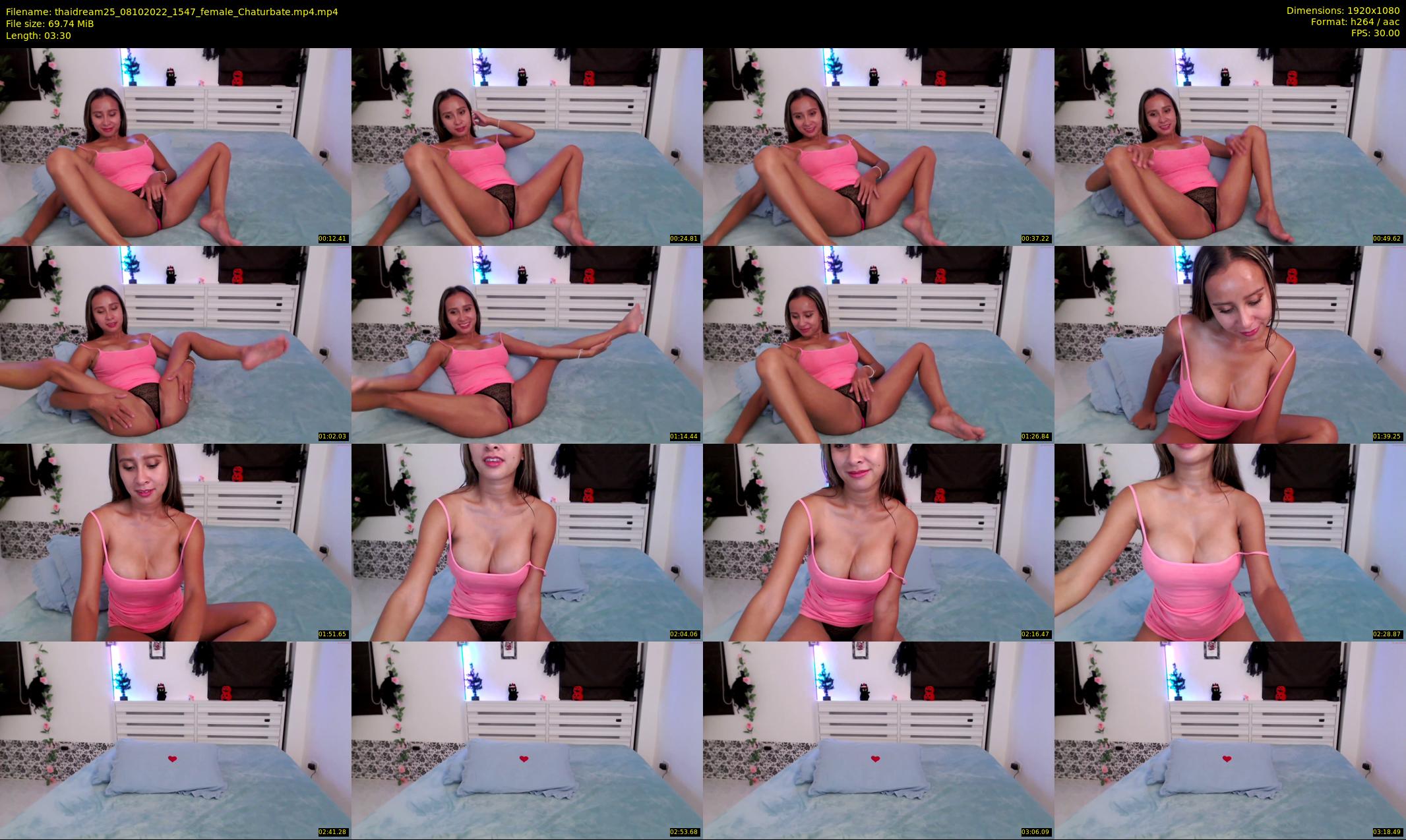 thaidream25 — 4 minute Chaturbate female cam show recording, 1080p, Oct 8, 2022