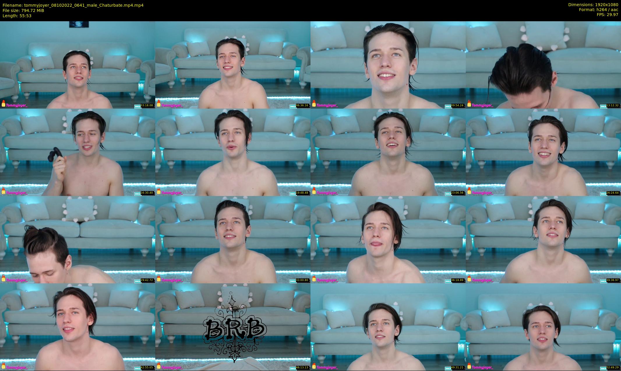 tommyjoyer — 56 minute Chaturbate male cam show recording, 1080p, Oct 8, 2022