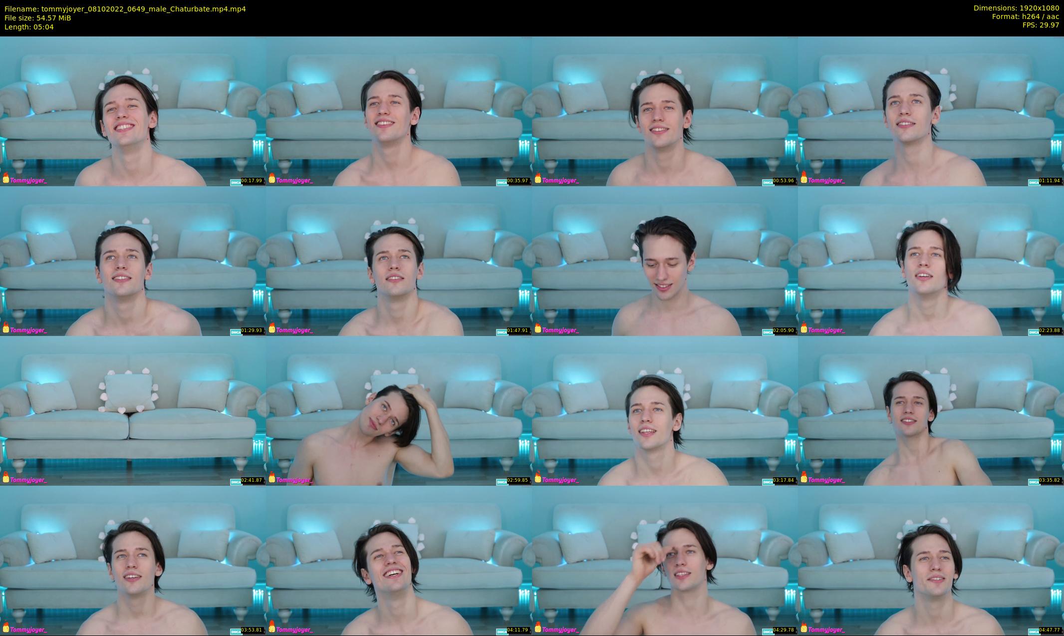 tommyjoyer — 6 minute Chaturbate male cam show recording, 1080p, Oct 8, 2022