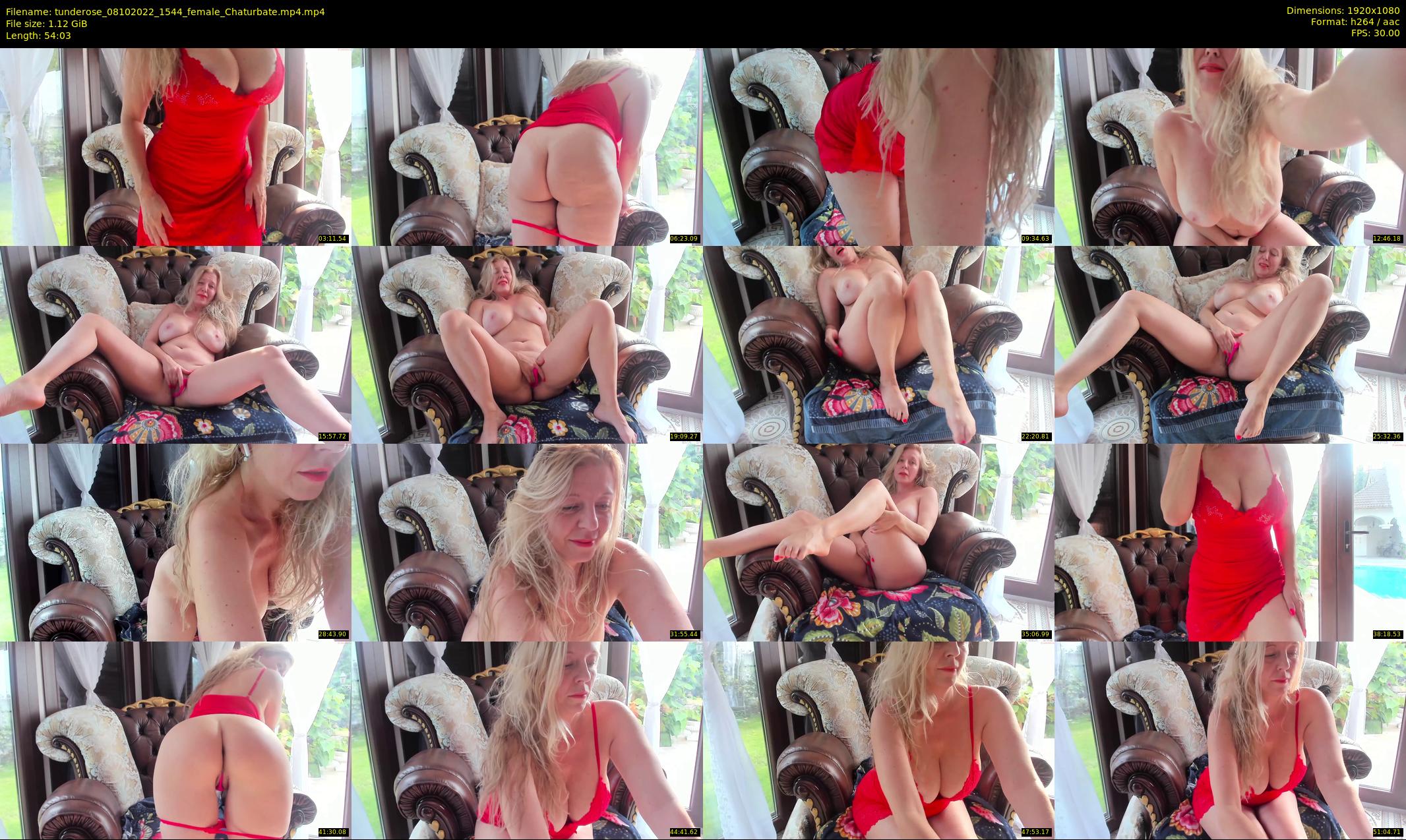 tunderose — 55 minute Chaturbate female cam show recording, 1080p, Oct 8, 2022