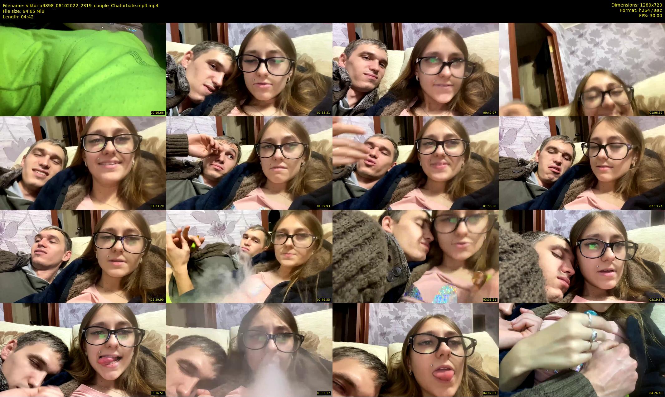 viktoria9898 — 5 minute Chaturbate couple cam show recording, 720p, Oct 8, 2022