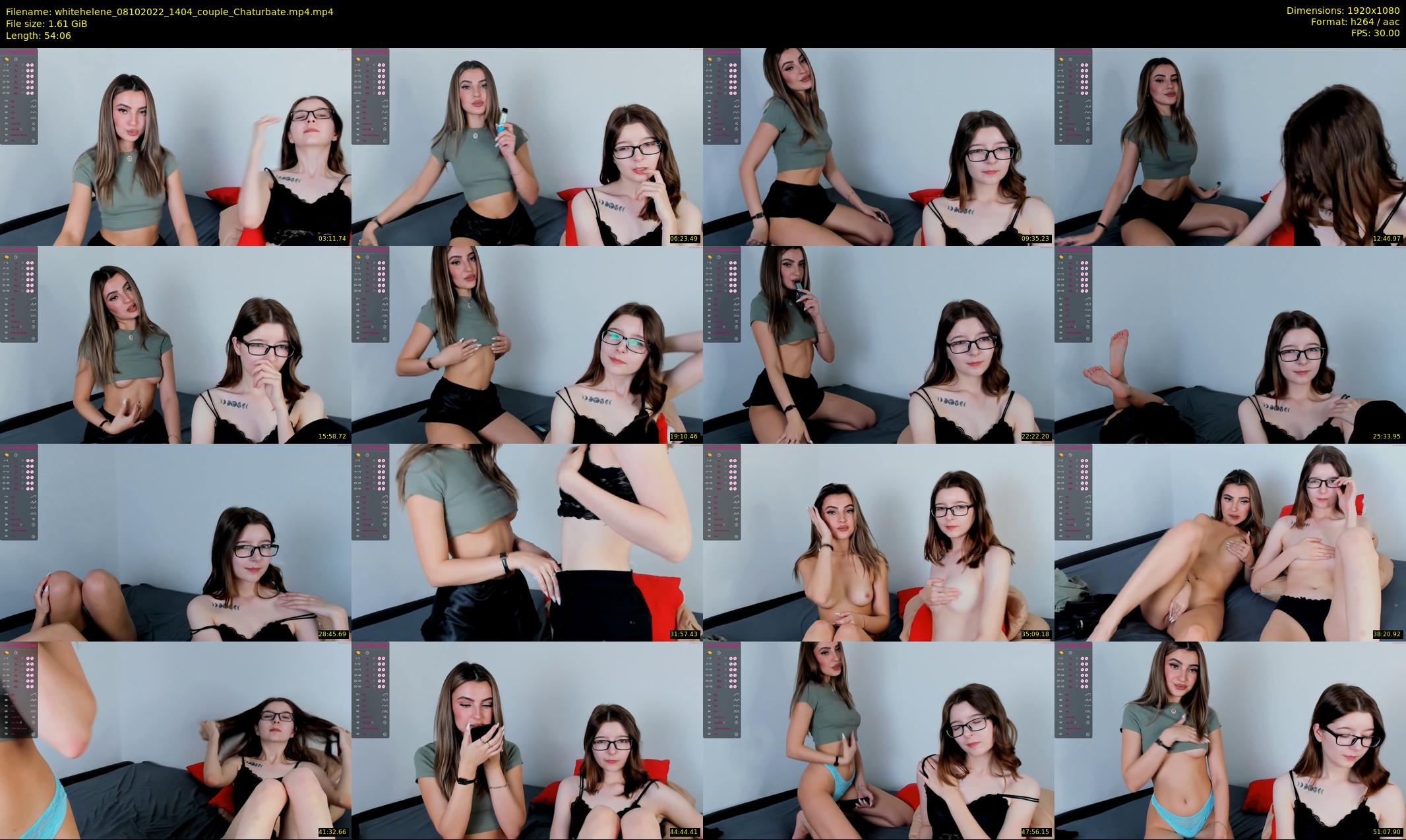 whitehelene — 55 minute Chaturbate female cam show recording, 1080p, Oct 8, 2022