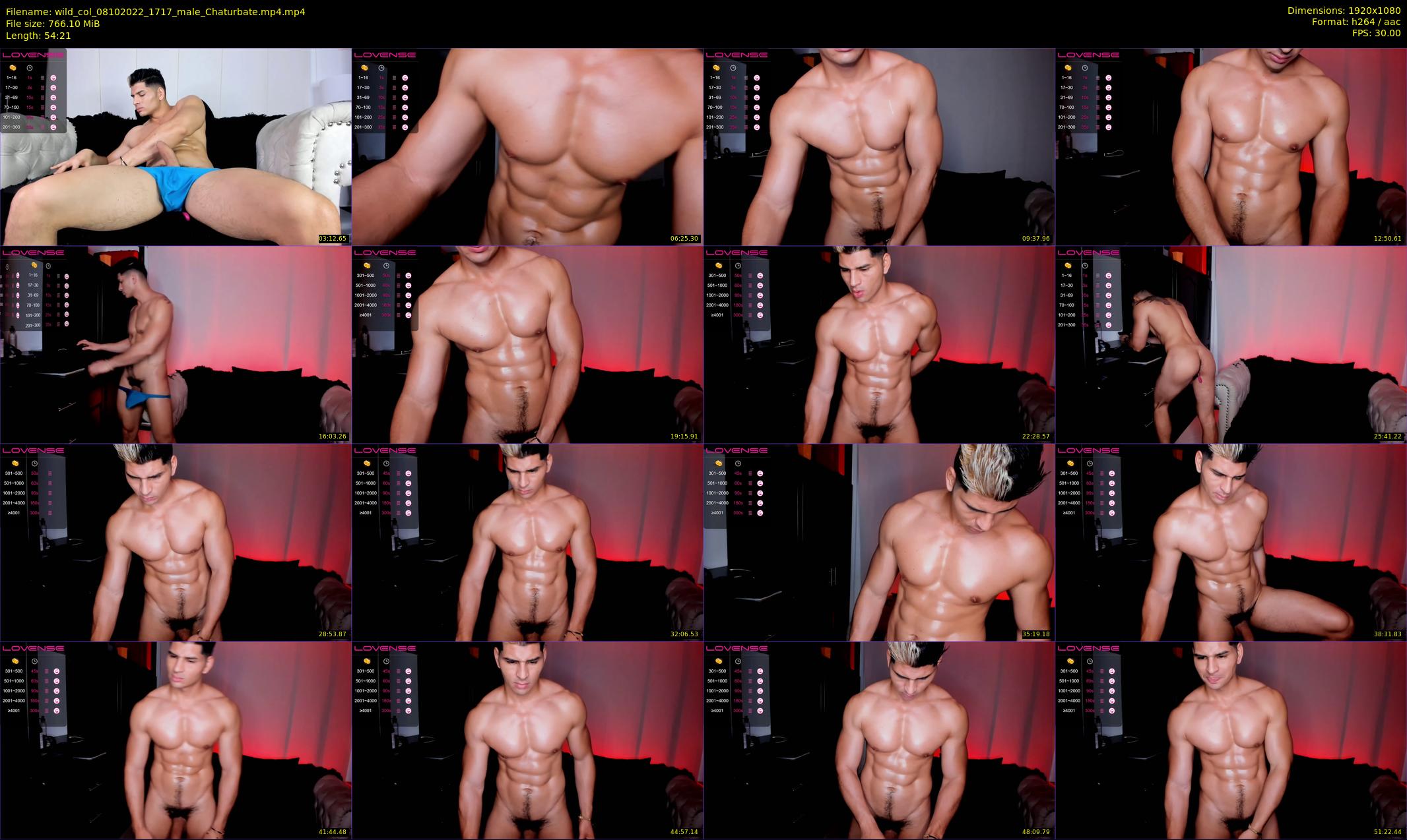 wild_col — 55 minute Chaturbate male cam show recording, 1080p, Oct 8, 2022