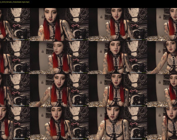 666deathgasm — 59 minute Chaturbate female cam show recording, 1080p, Oct 9, 2022