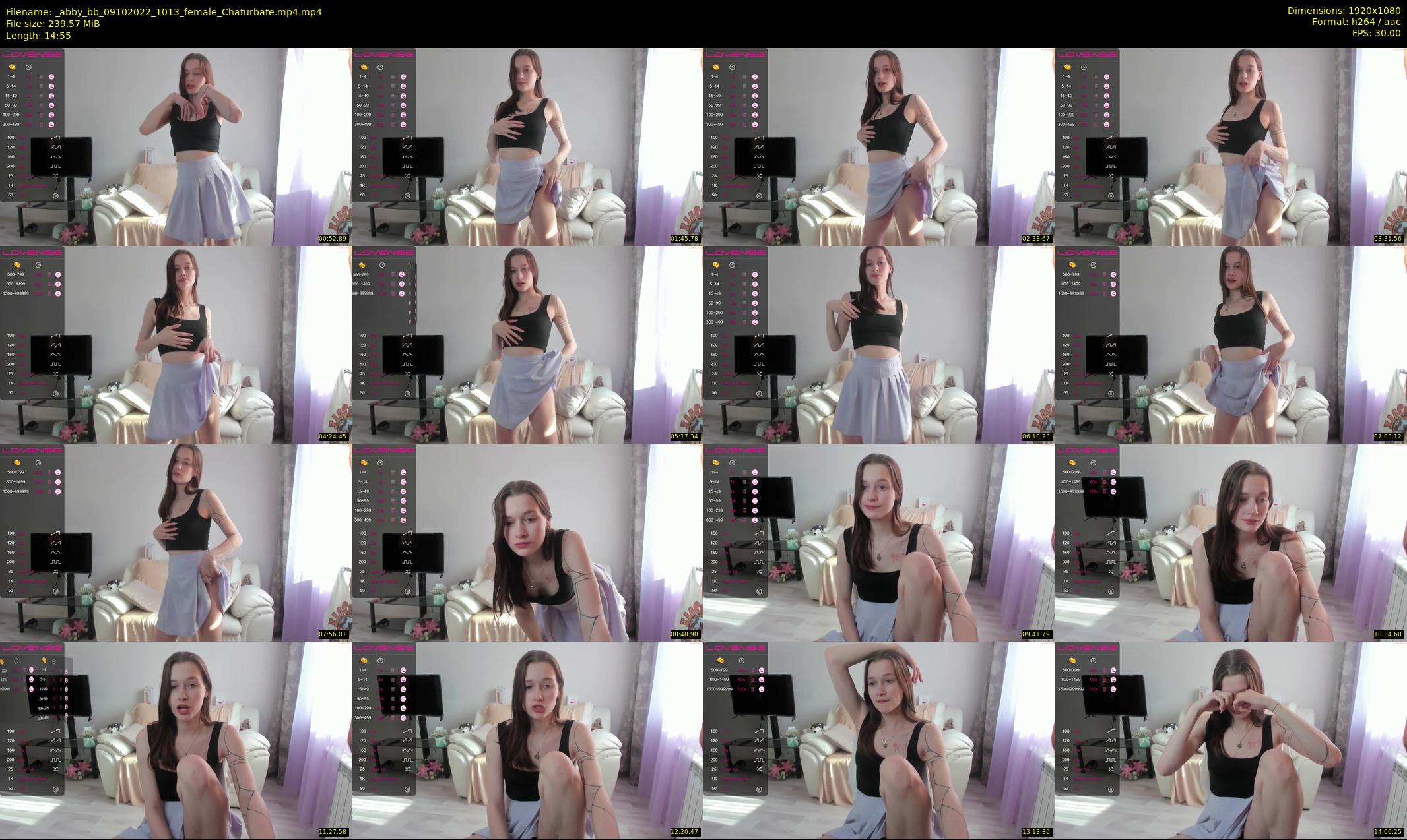 _abby_bb — 15 minute Chaturbate female cam show recording, 1080p, Oct 9, 2022