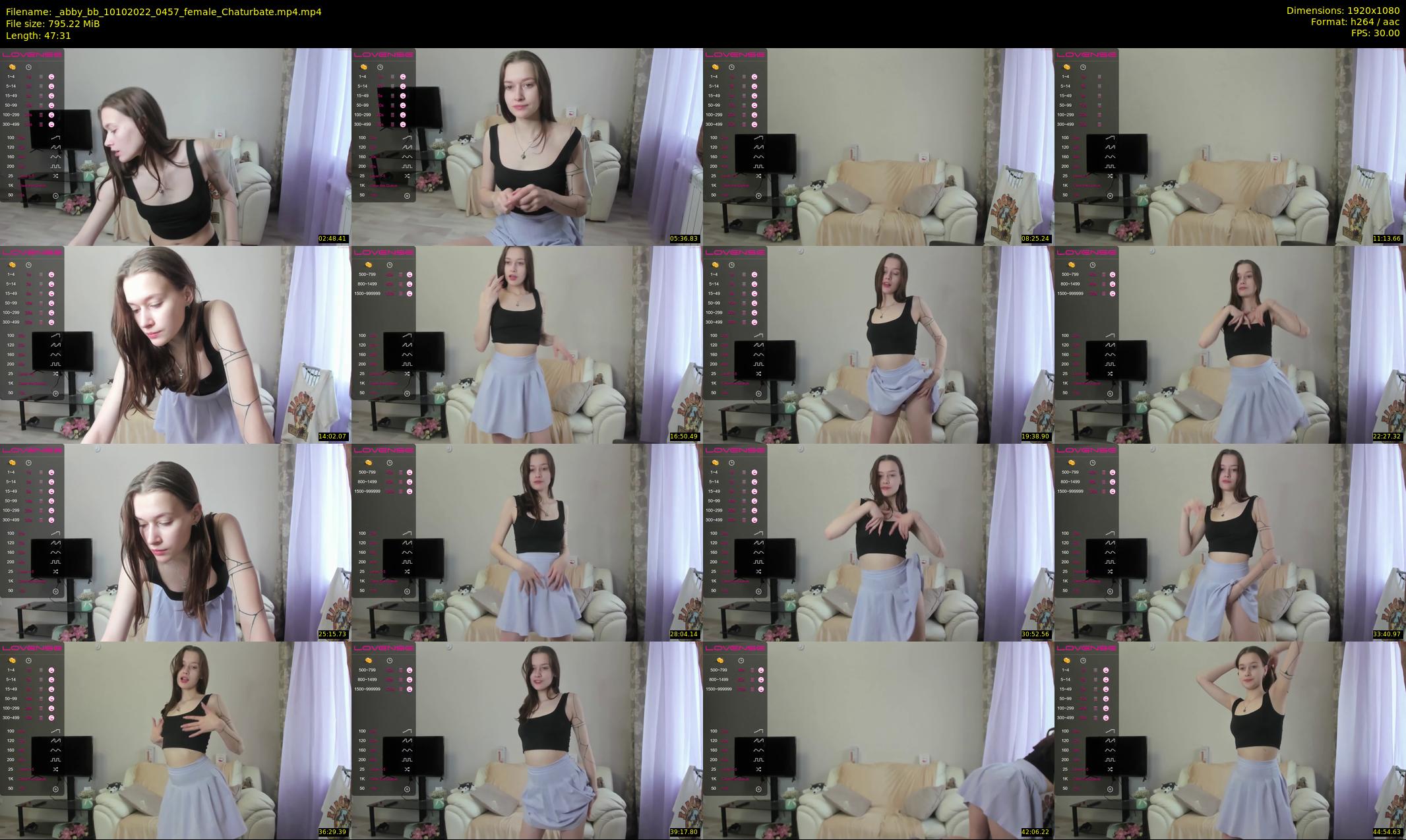 _abby_bb — 48 minute Chaturbate female cam show recording, 1080p, Oct 10, 2022