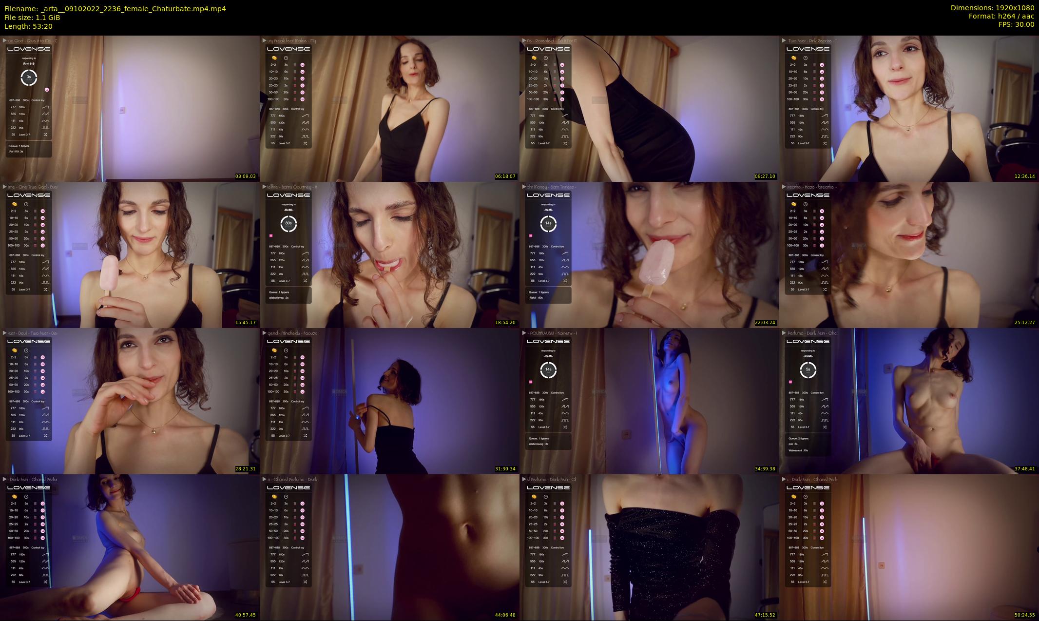 _arta_ — 54 minute Chaturbate female cam show recording, 1080p, Oct 9, 2022