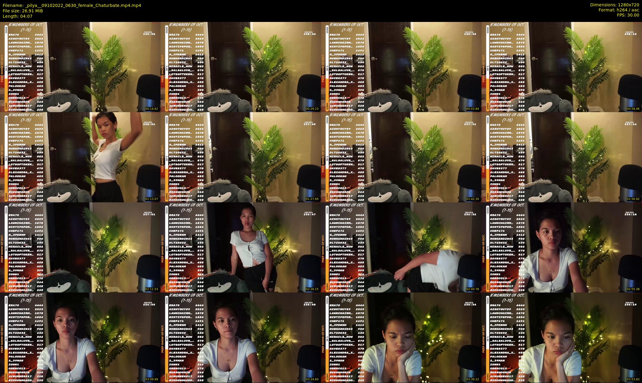 _pilya_ — 5 minute Chaturbate female cam show recording, 720p, Oct 9, 2022