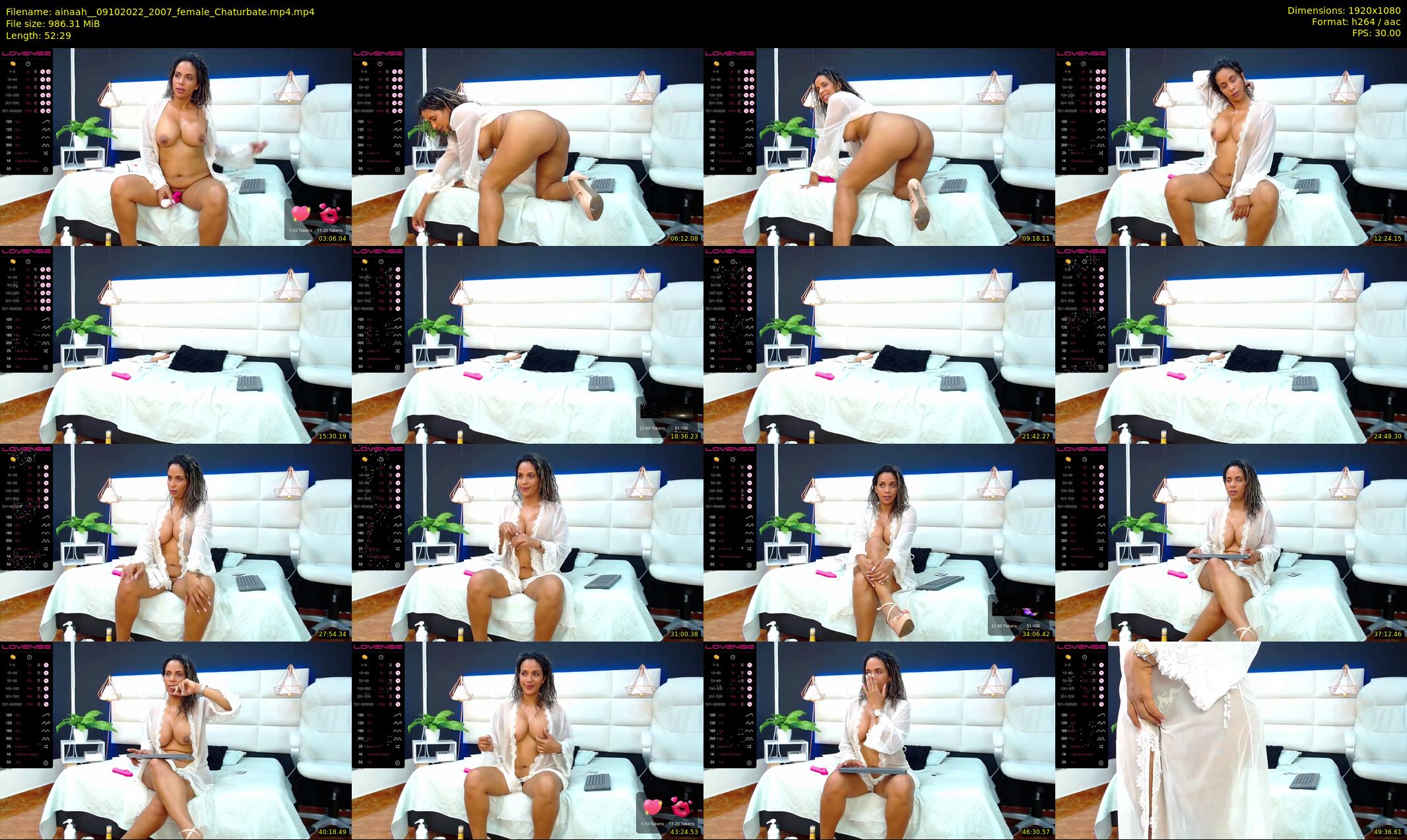 ainaah_ — 53 minute Chaturbate female cam show recording, 1080p, Oct 9, 2022