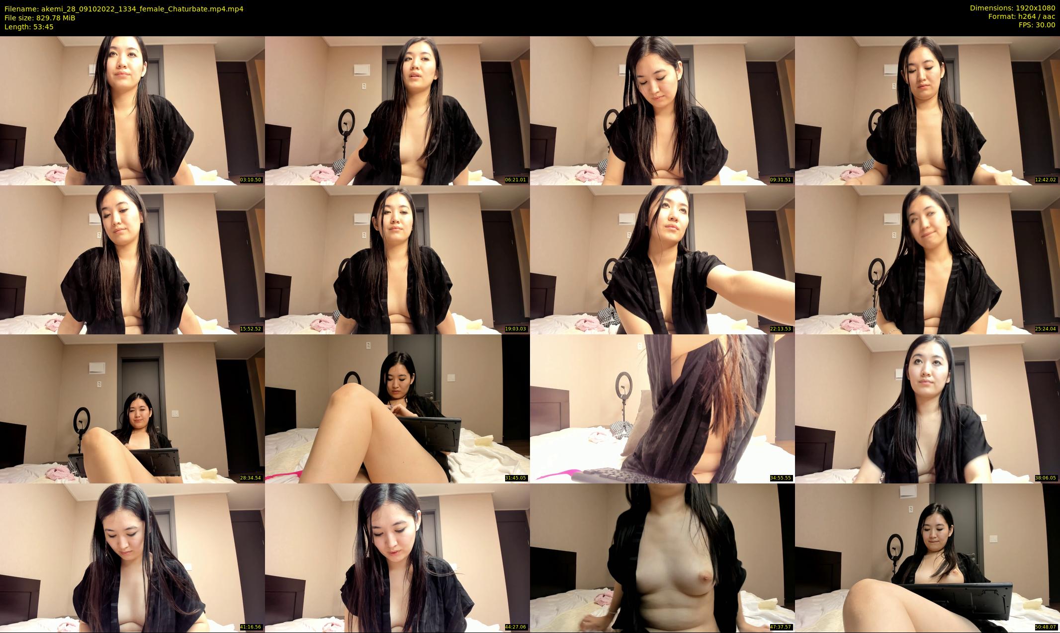 akemi_28 — 54 minute Chaturbate female cam show recording, 1080p, Oct 9, 2022