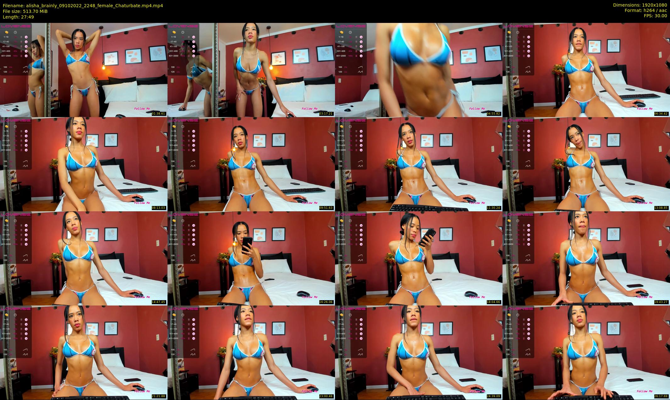 alisha_brainly — 28 minute Chaturbate female cam show recording, 1080p, Oct 9, 2022