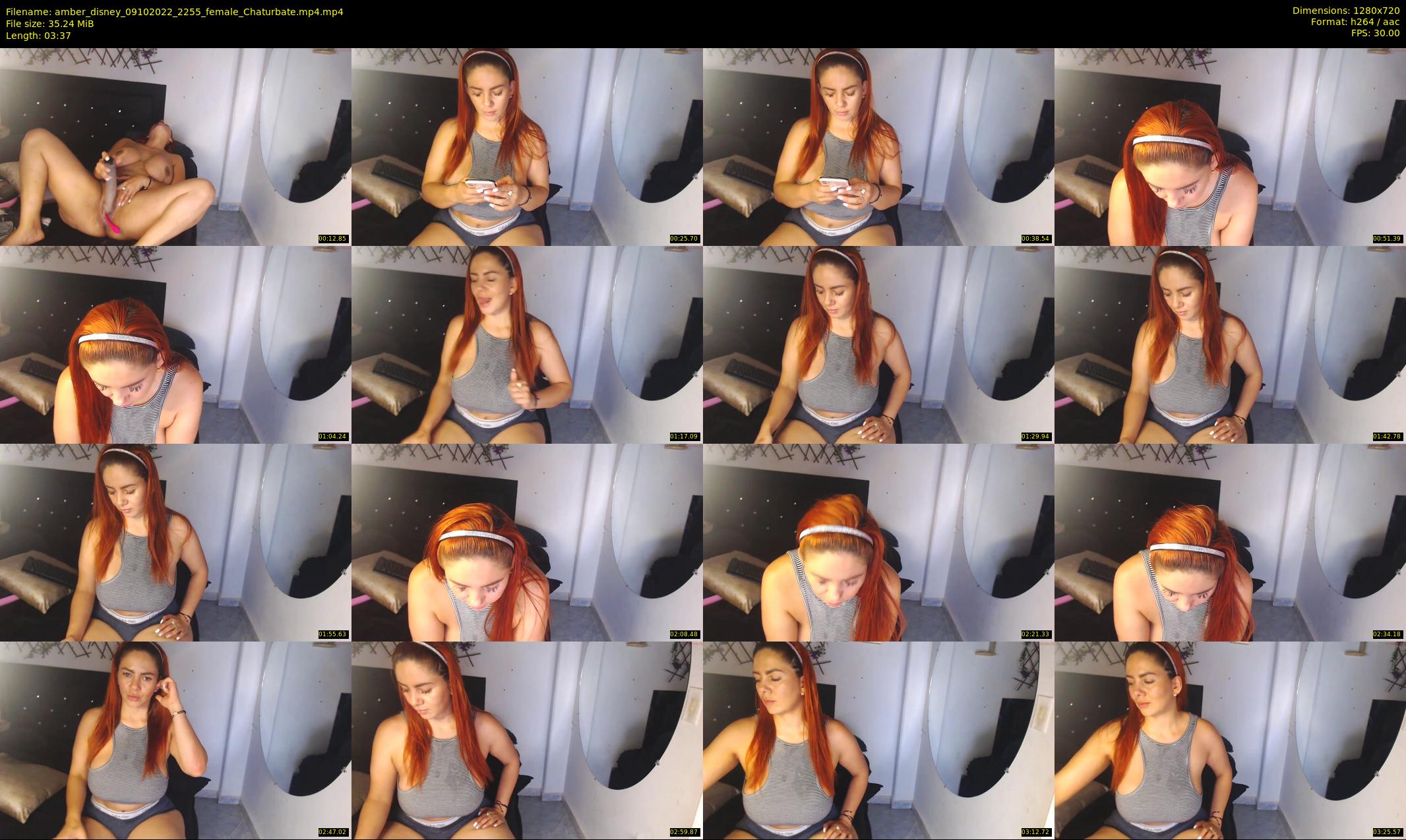 amber_disney — 4 minute Chaturbate female cam show recording, 720p, Oct 9, 2022