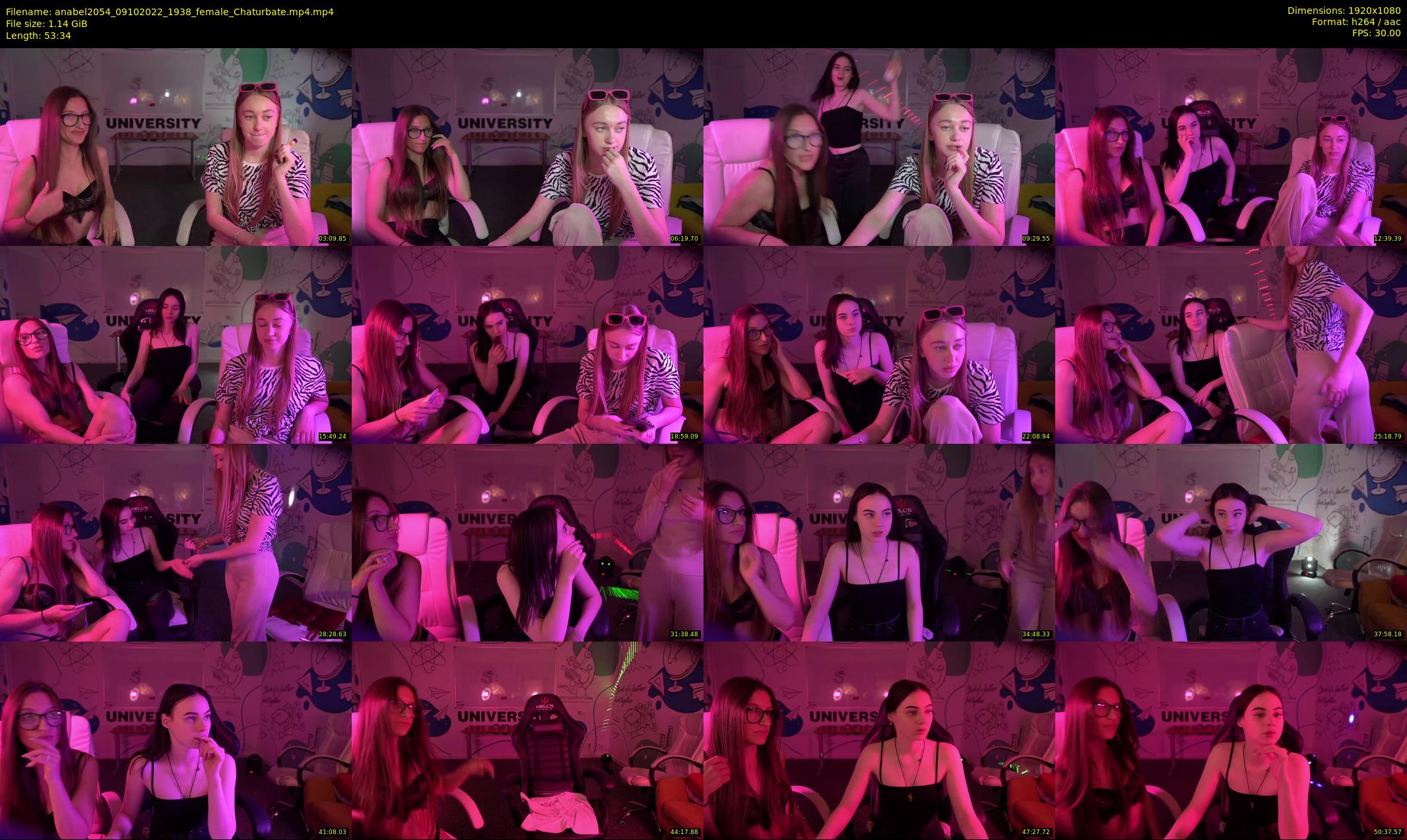 anabel2054 — 54 minute Chaturbate female cam show recording, 1080p, Oct 9, 2022