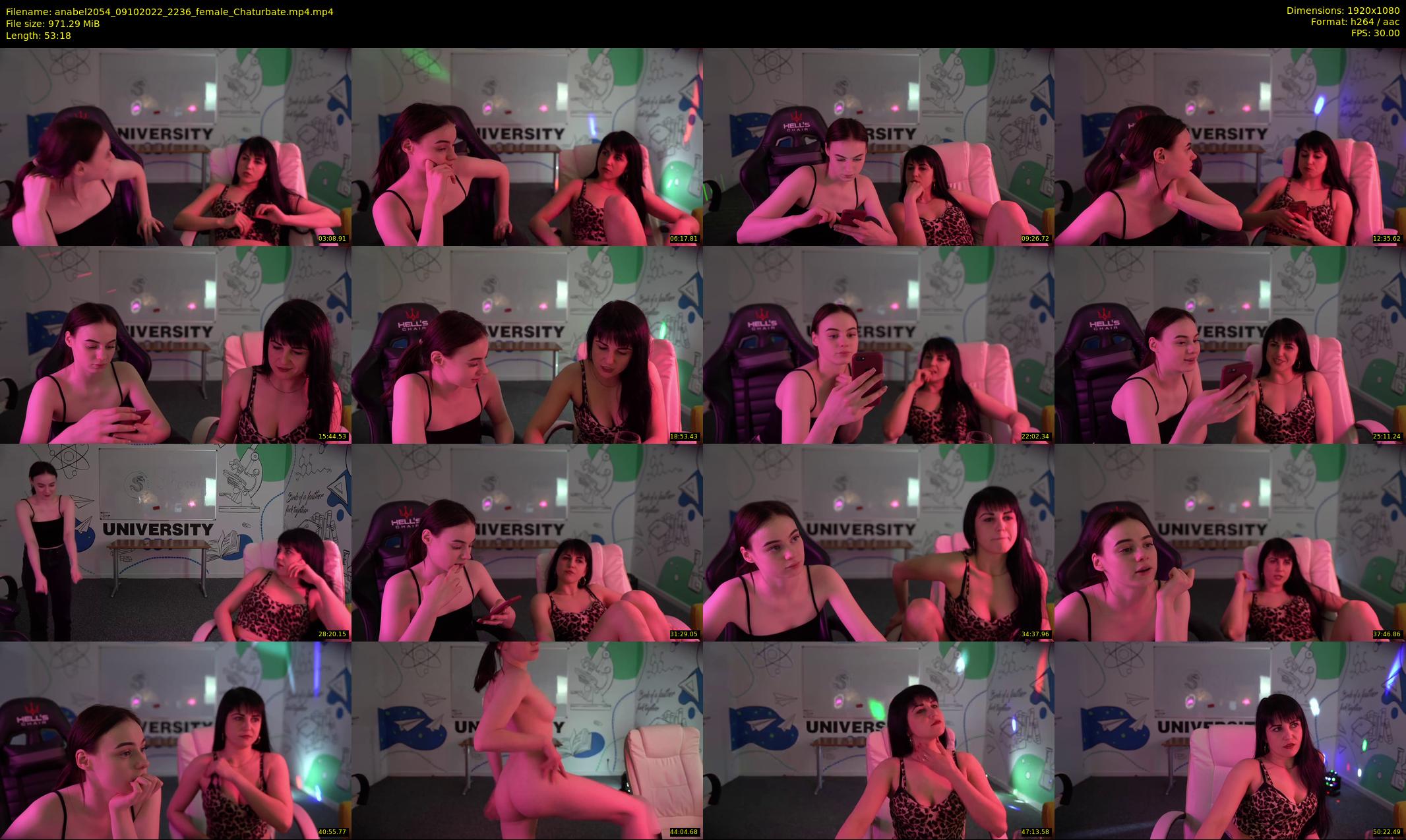 anabel2054 — 54 minute Chaturbate female cam show recording, 1080p, Oct 9, 2022