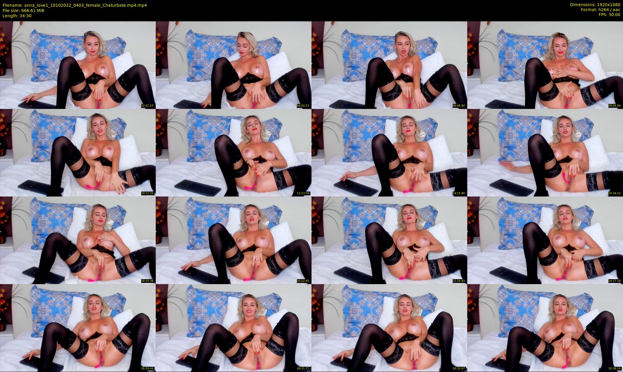 anna_love1 — 35 minute Chaturbate female cam show recording, 1080p, Oct 10, 2022