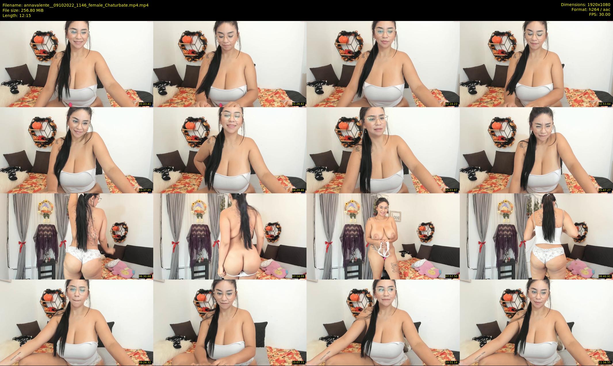 annavalente_ — 13 minute Chaturbate female cam show recording, 1080p, Oct 9, 2022