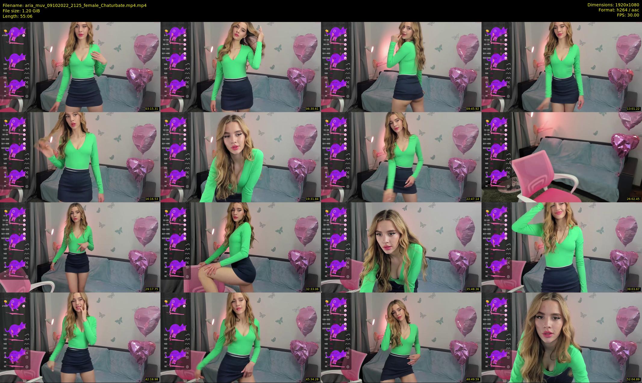 aria_muv — 56 minute Chaturbate female cam show recording, 1080p, Oct 9, 2022