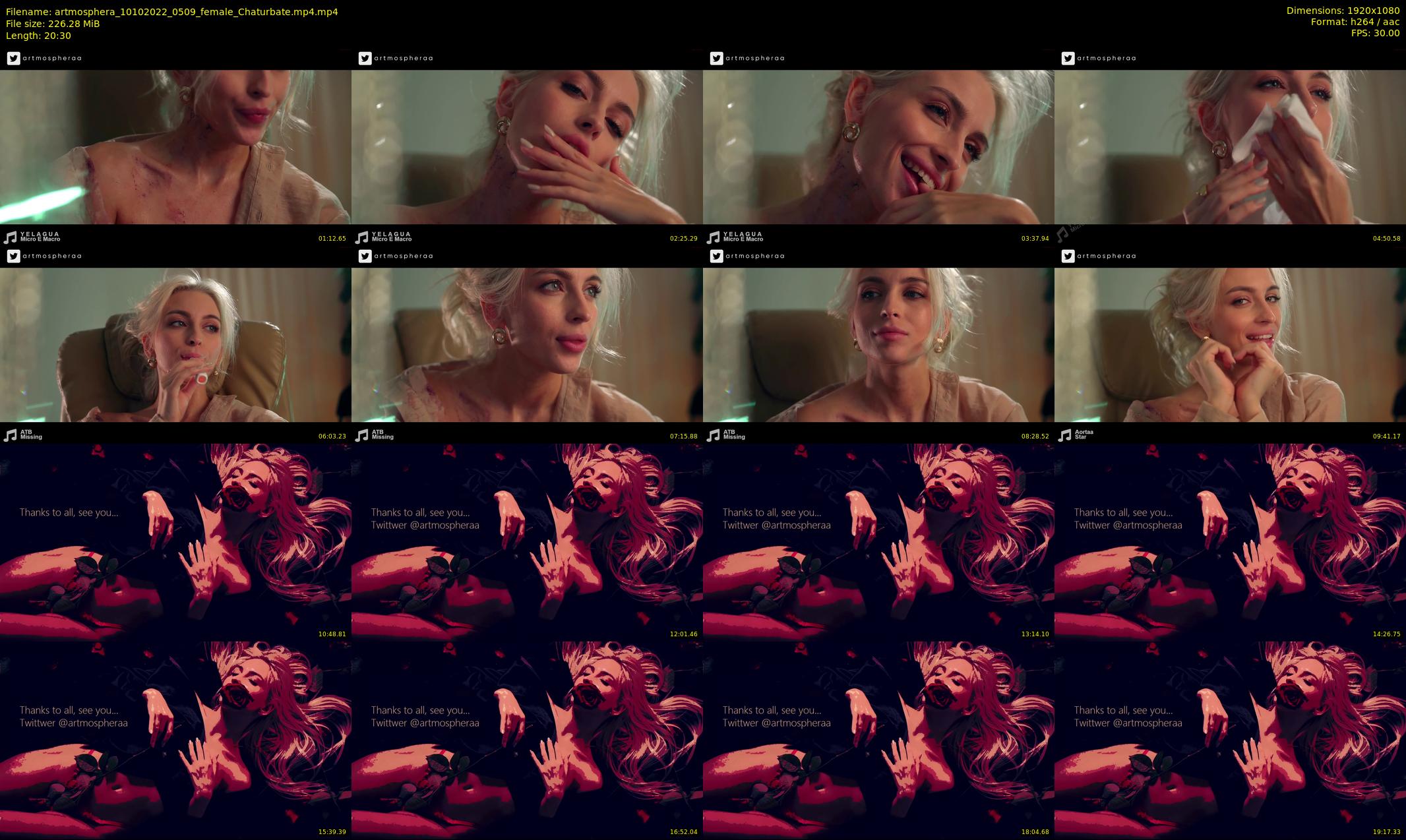 artmosphera — 21 minute Chaturbate female cam show recording, 1080p, Oct 10, 2022
