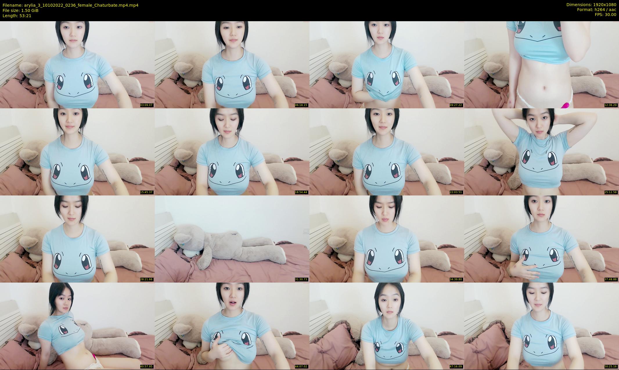 arylia_3 — 54 minute Chaturbate female cam show recording, 1080p, Oct 10, 2022