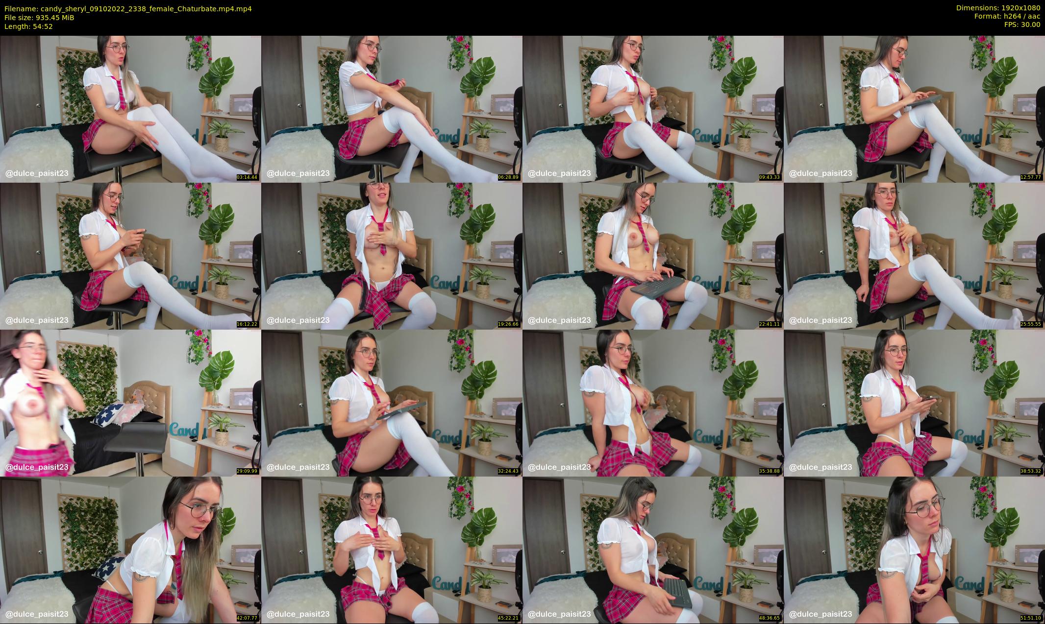 candy_sheryl — 55 minute Chaturbate female cam show recording, 1080p, Oct 9, 2022