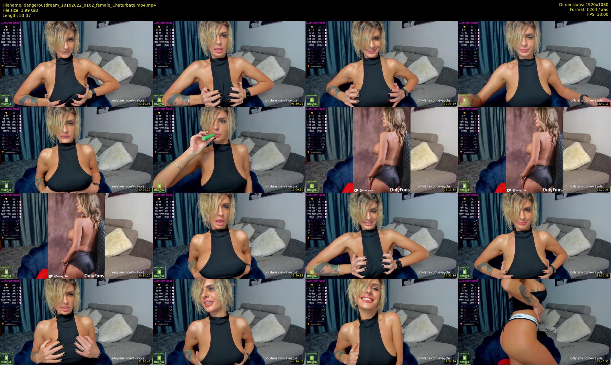 dangerousdream — 54 minute Chaturbate couple cam show recording, 1080p, Oct 10, 2022