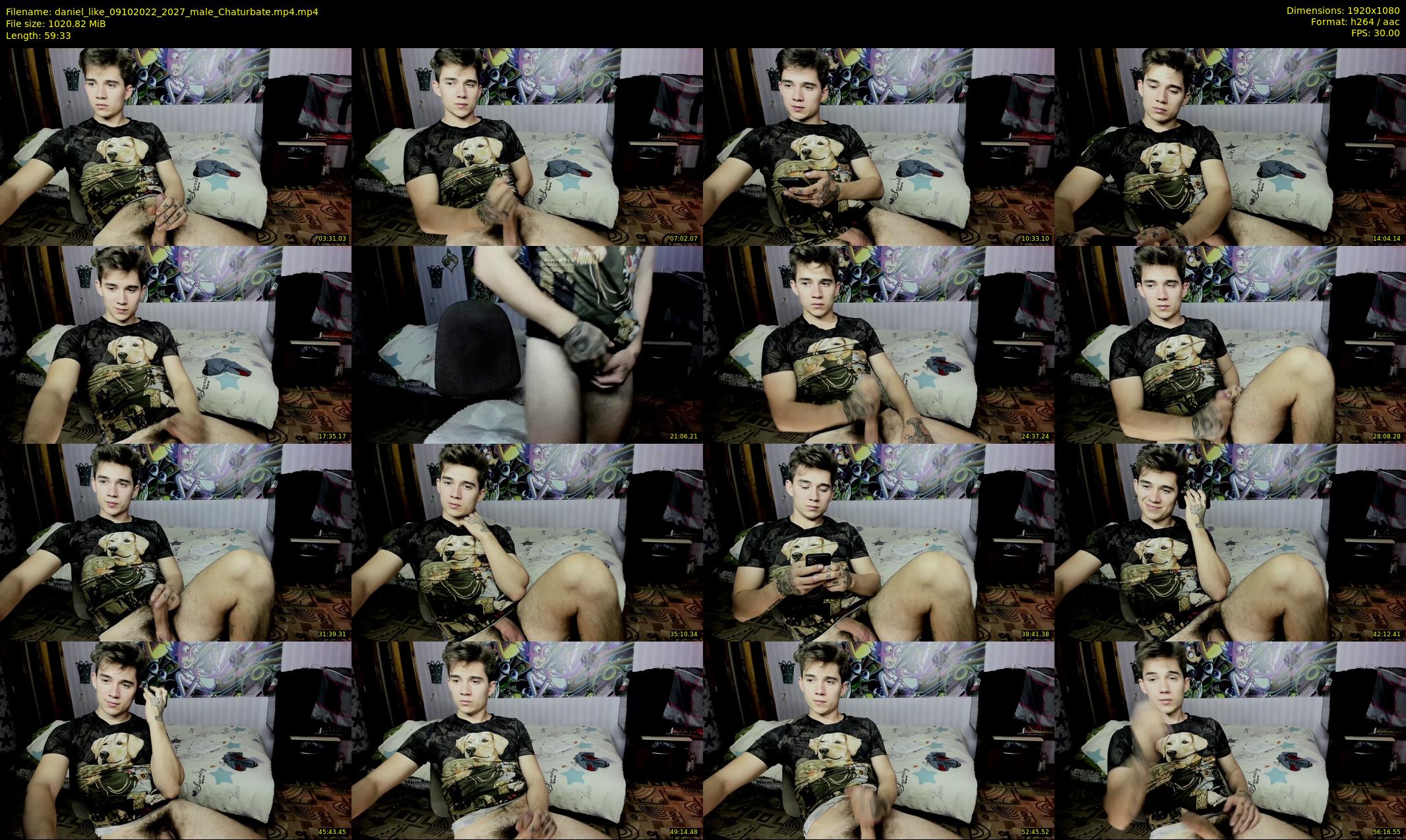 daniel_like — 60 minute Chaturbate male cam show recording, 1080p, Oct 9, 2022