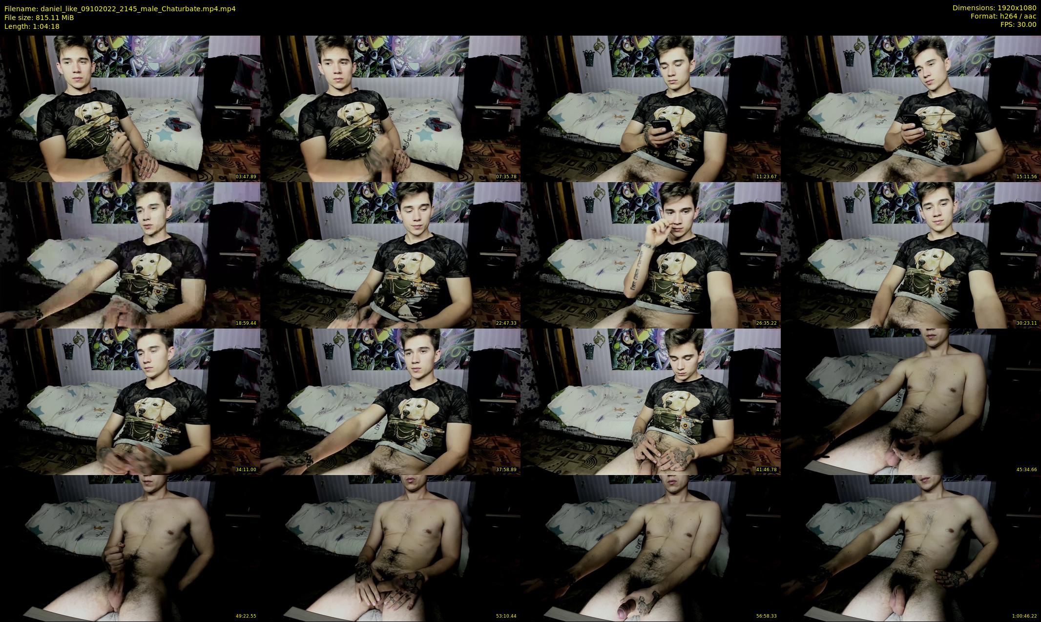 daniel_like — 65 minute Chaturbate male cam show recording, 1080p, Oct 9, 2022