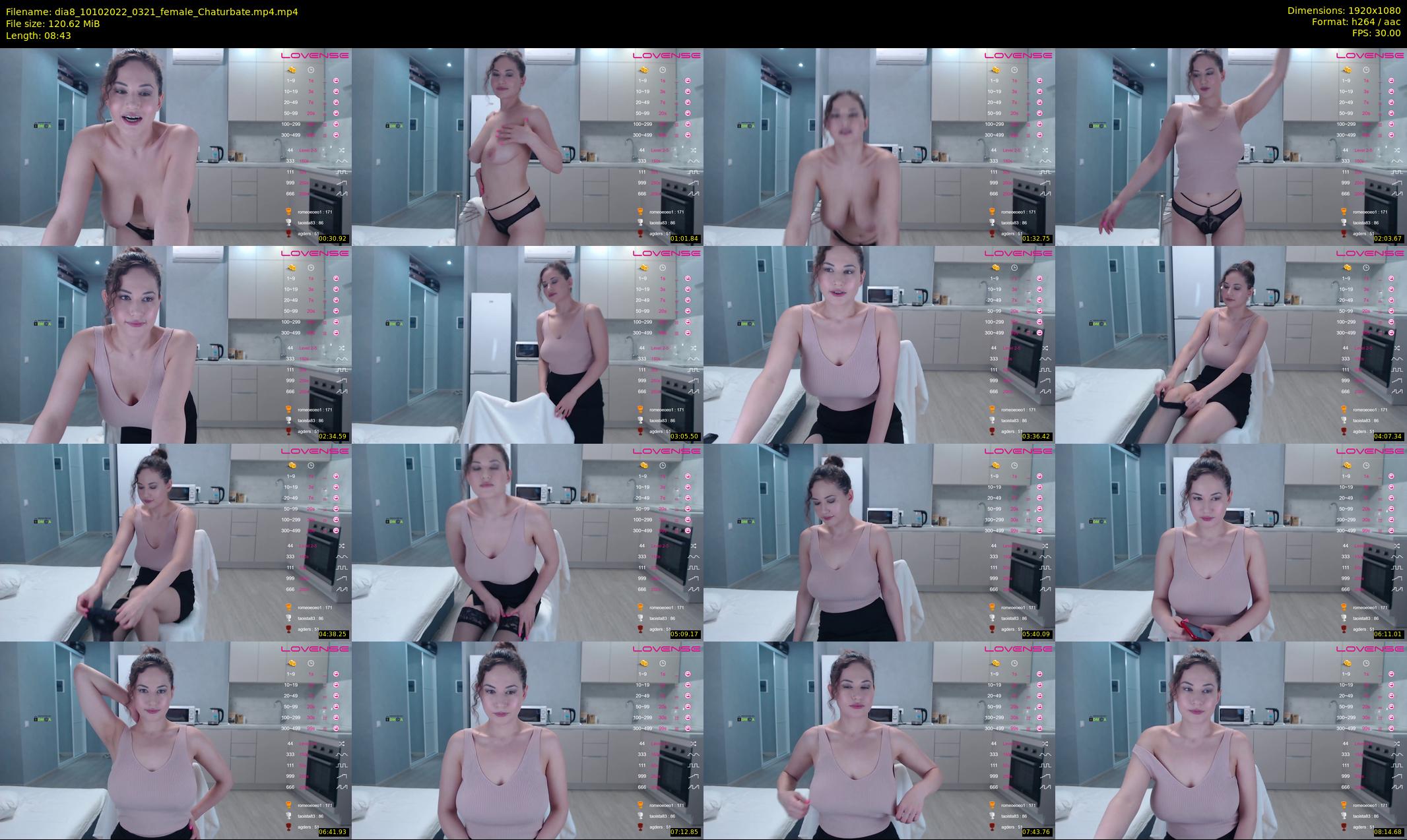 dia8 — 9 minute Chaturbate female cam show recording, 1080p, Oct 10, 2022