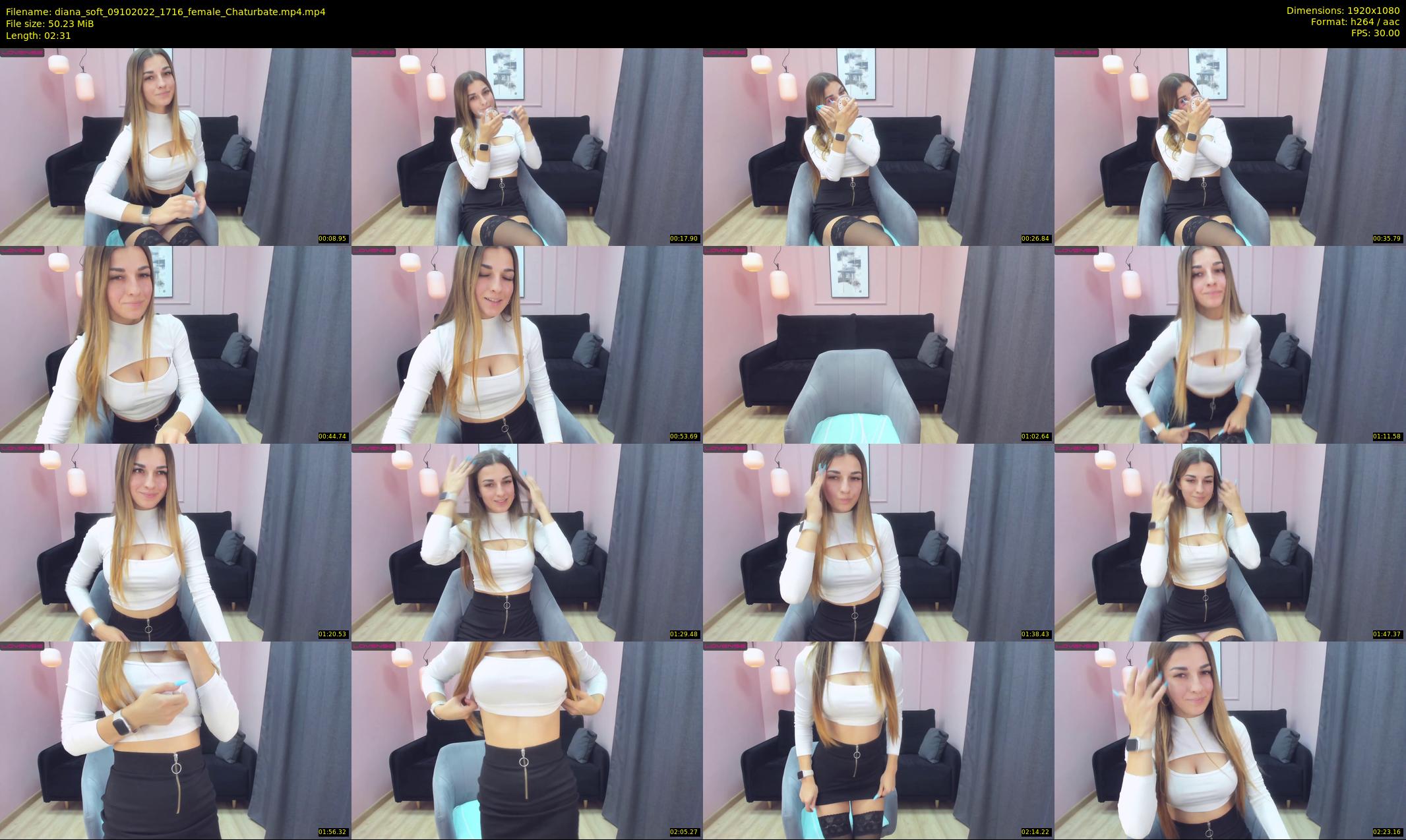 diana_soft — 3 minute Chaturbate female cam show recording, 1080p, Oct 9, 2022