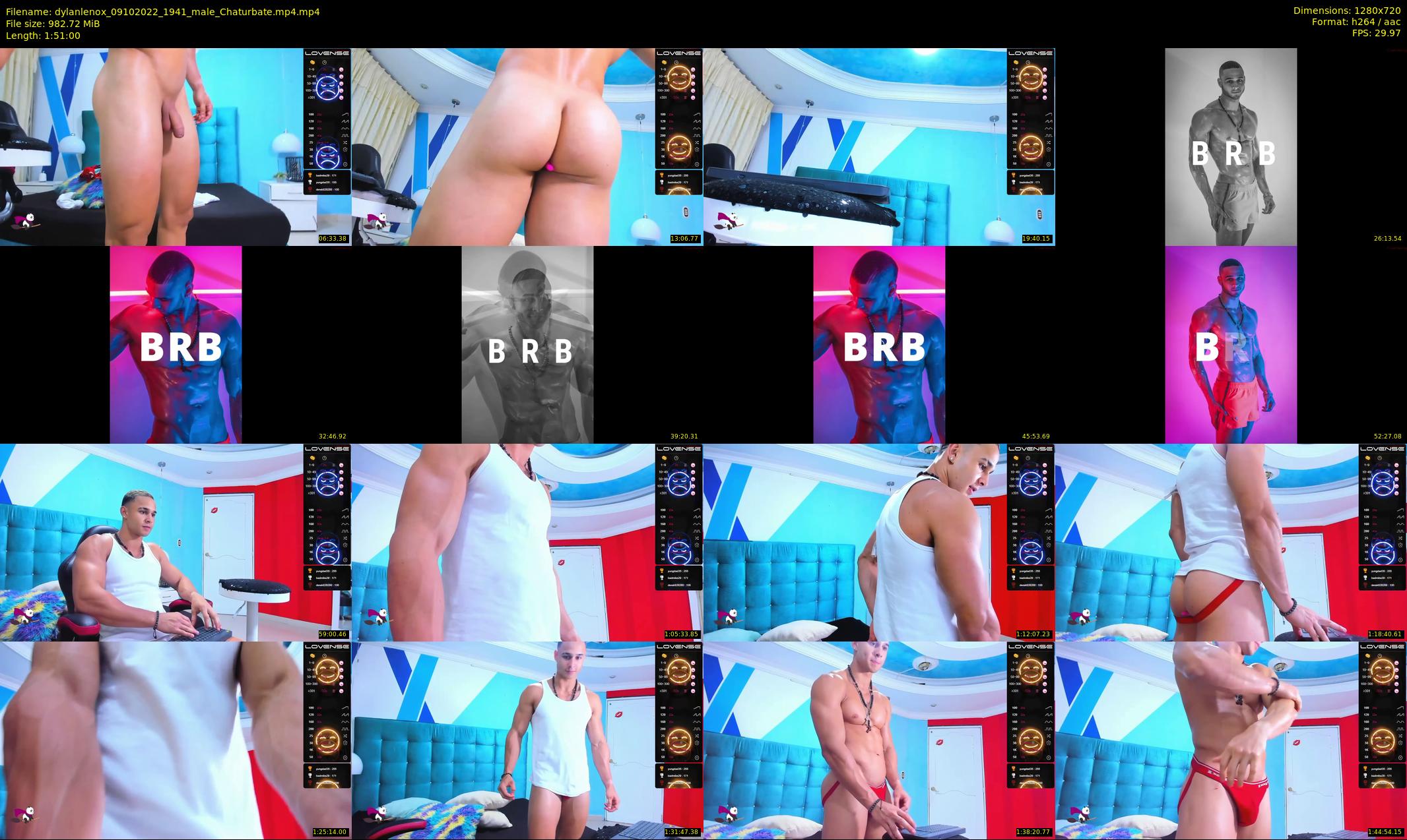 dylanlenox — 111 minute Chaturbate male cam show recording, 720p, Oct 9, 2022