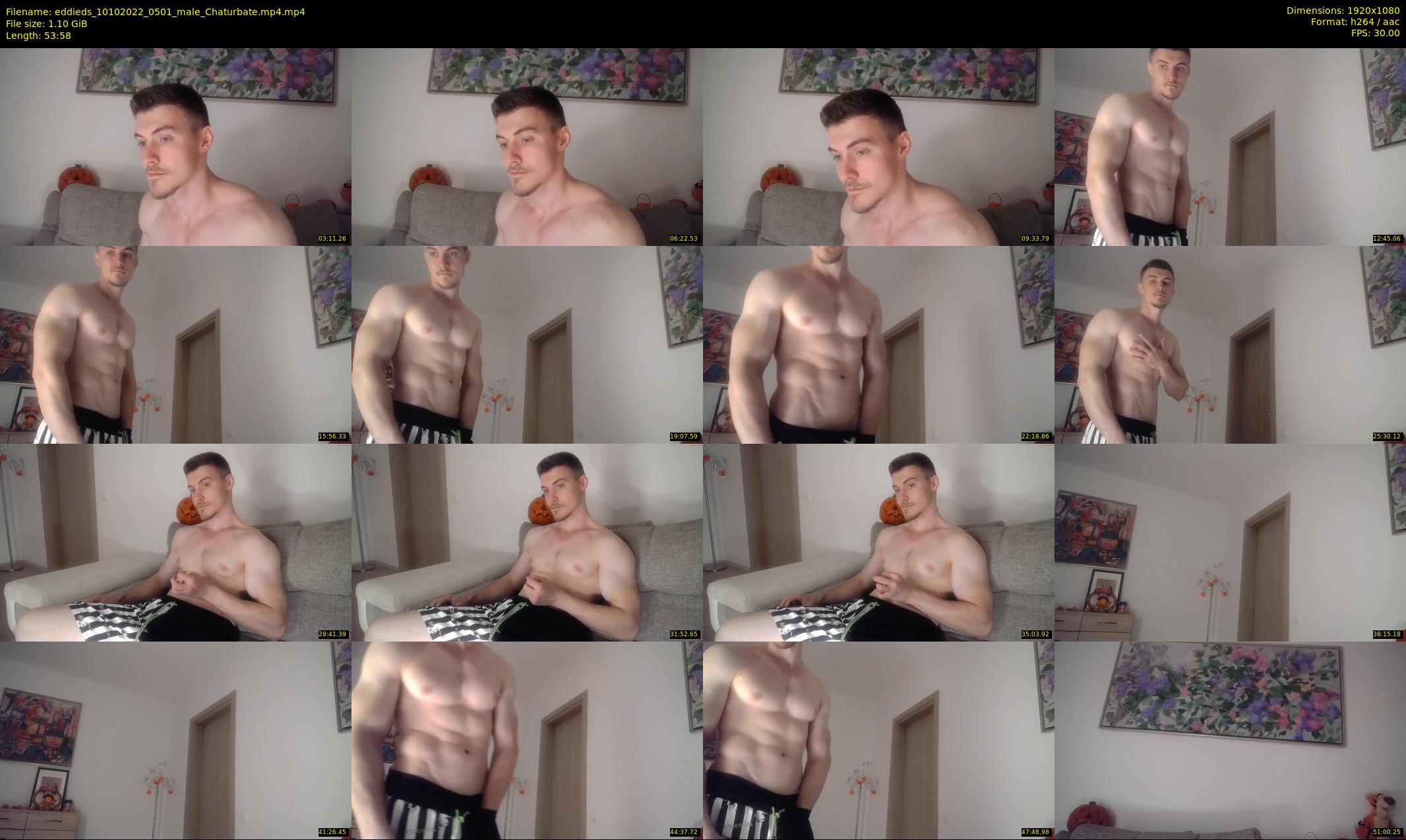 eddieds — 54 minute Chaturbate male cam show recording, 1080p, Oct 10, 2022