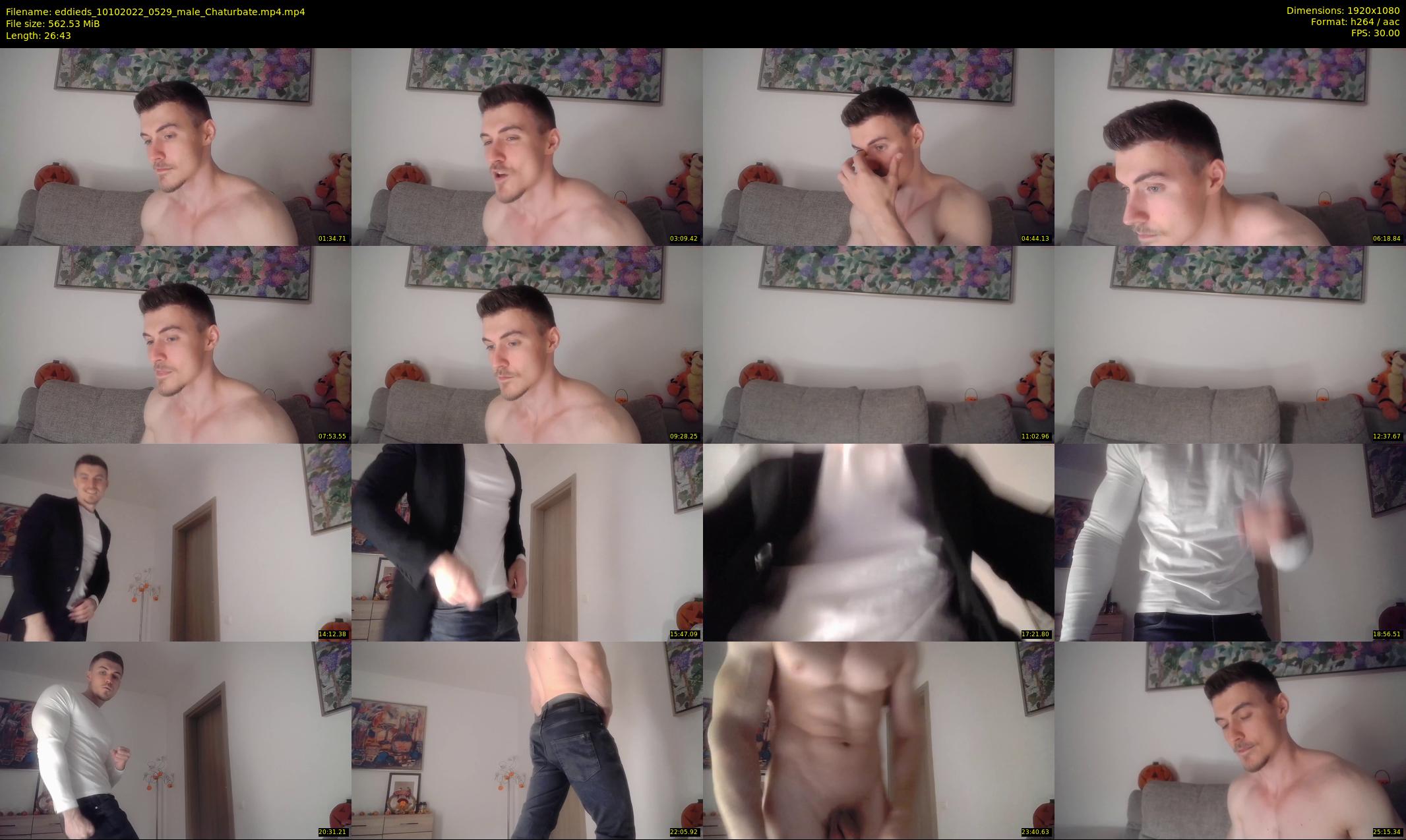eddieds — 27 minute Chaturbate male cam show recording, 1080p, Oct 10, 2022