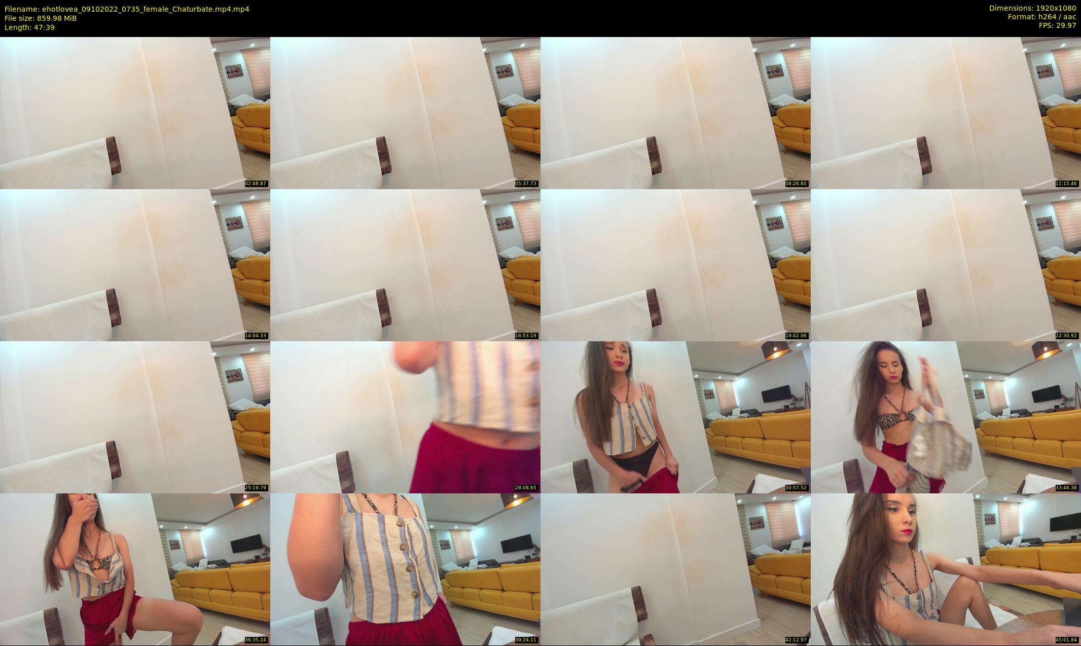 ehotlovea — 48 minute Chaturbate female cam show recording, 1080p, Oct 9, 2022