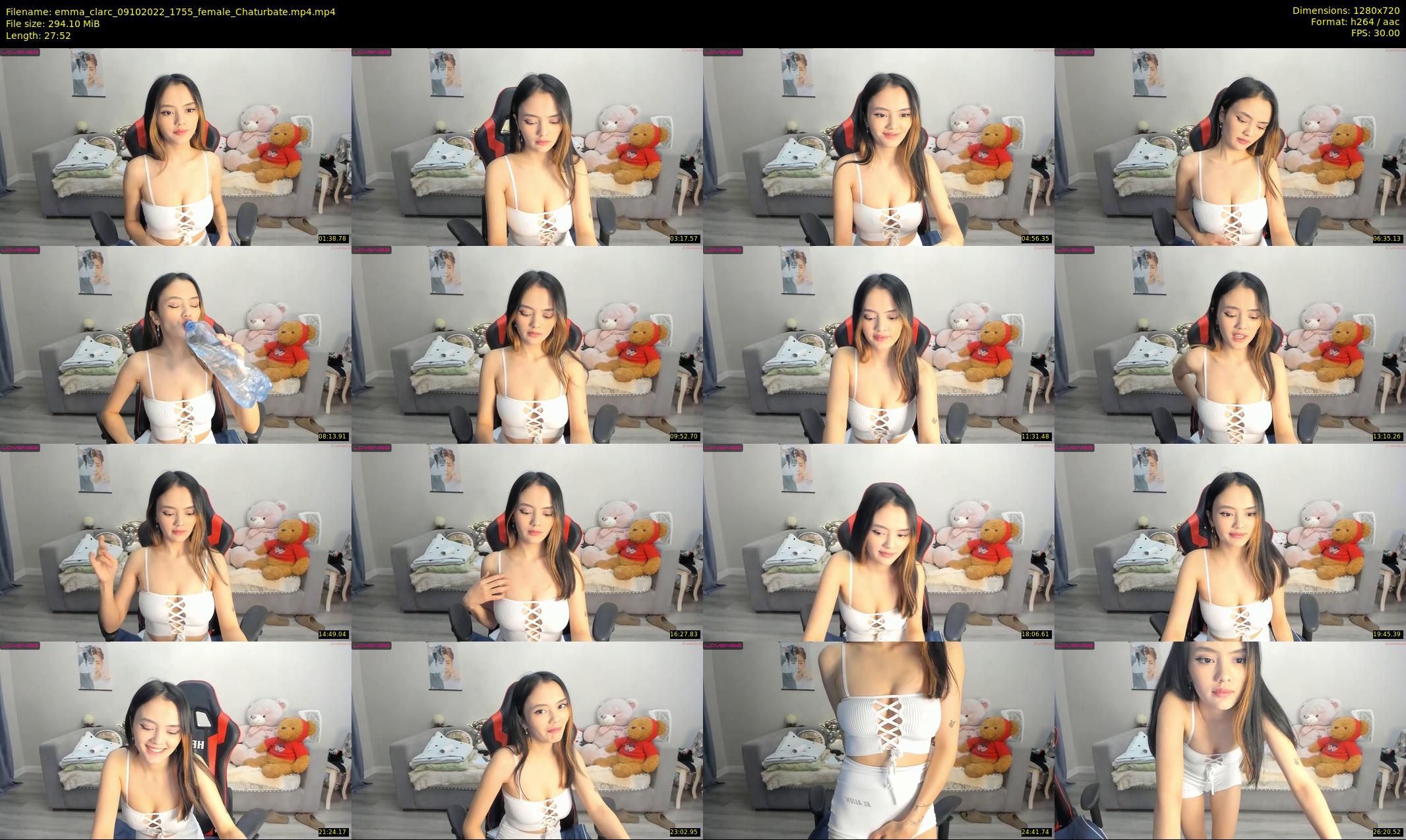 emma_clarc — 28 minute Chaturbate female cam show recording, 720p, Oct 9, 2022
