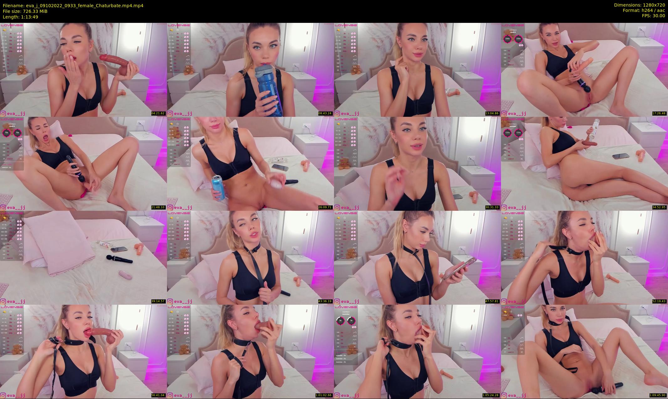 eva_j — 74 minute Chaturbate female cam show recording, 720p, Oct 9, 2022