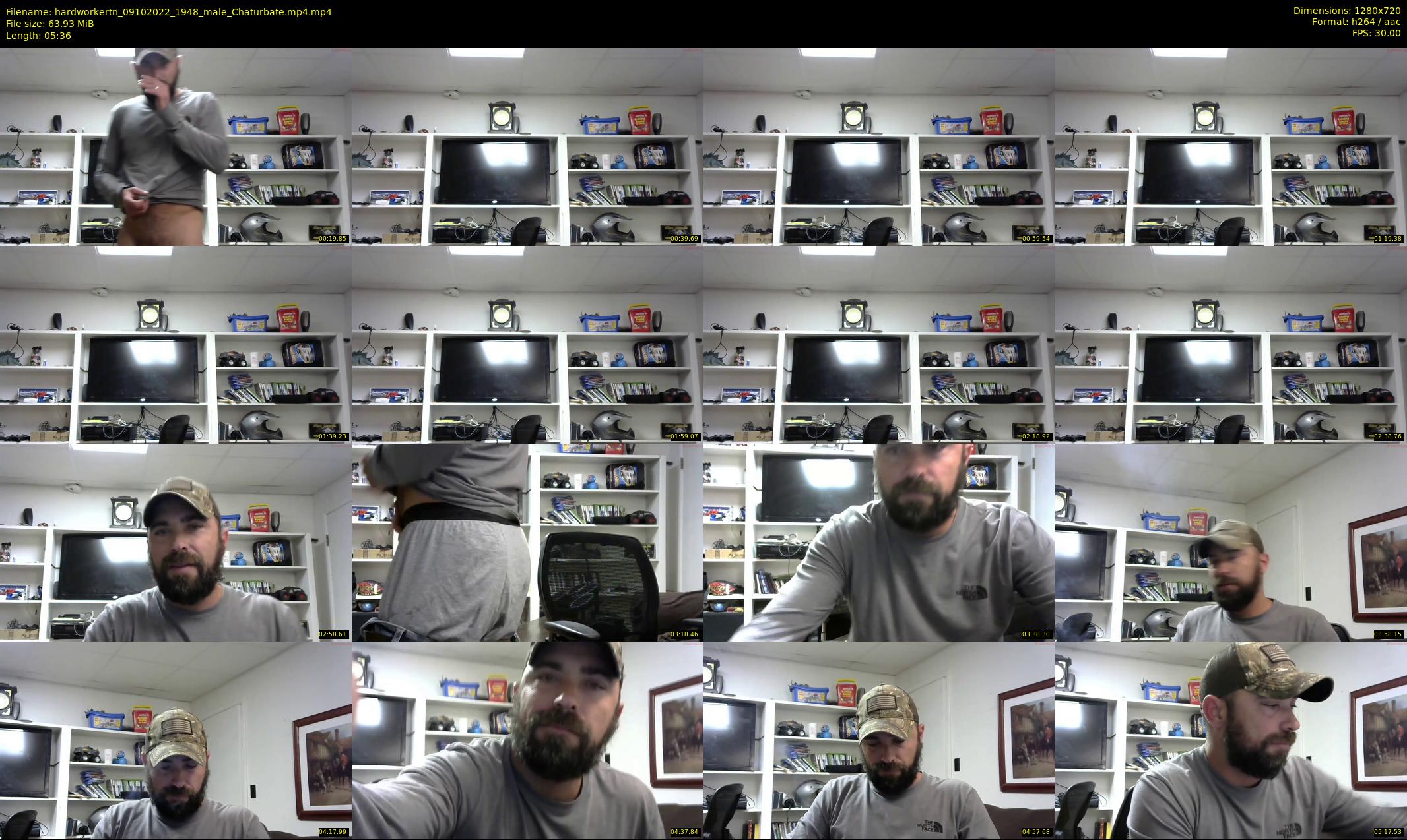 hardworkertn — 6 minute Chaturbate male cam show recording, 720p, Oct 9, 2022