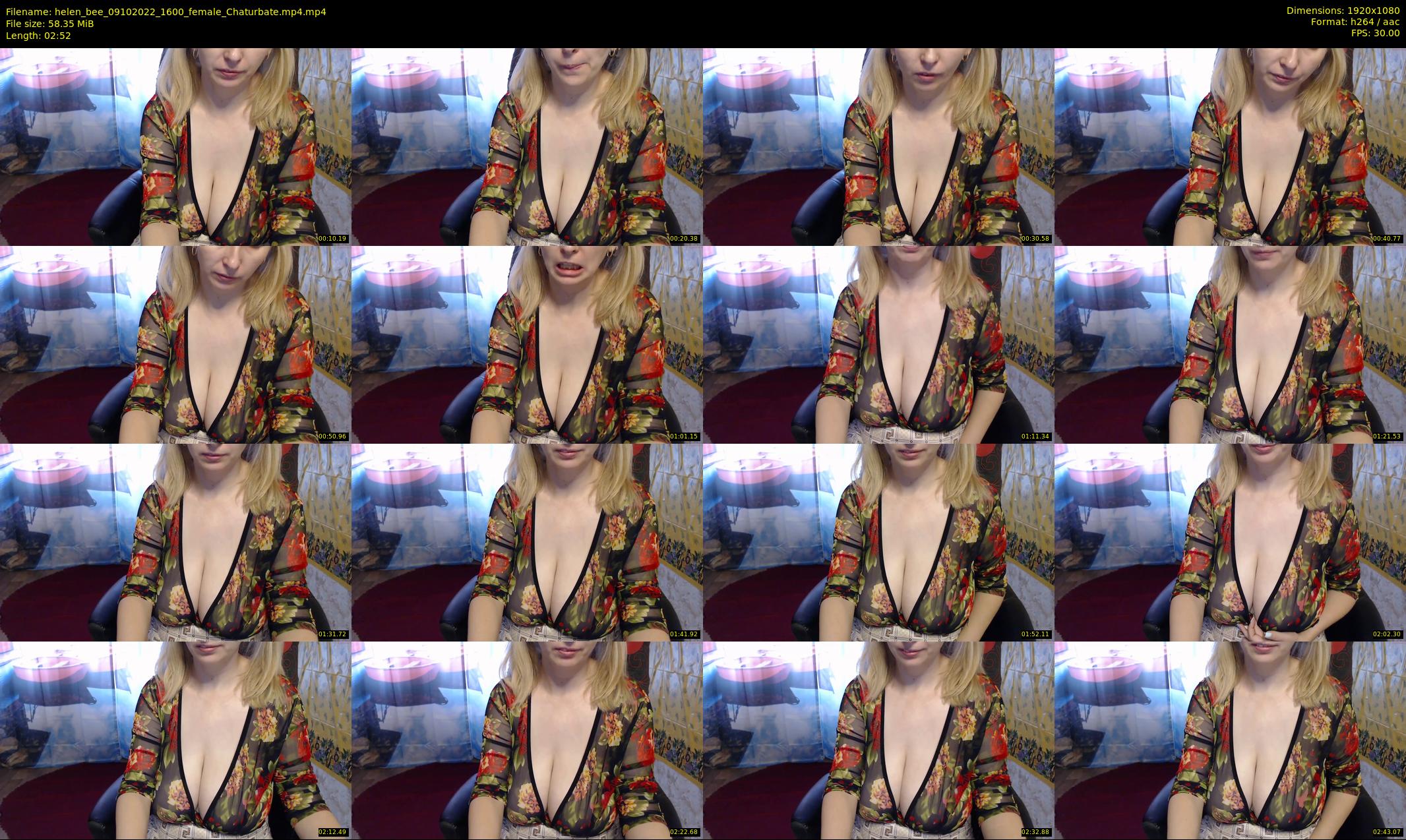 helen_bee — 3 minute Chaturbate female cam show recording, 1080p, Oct 9, 2022