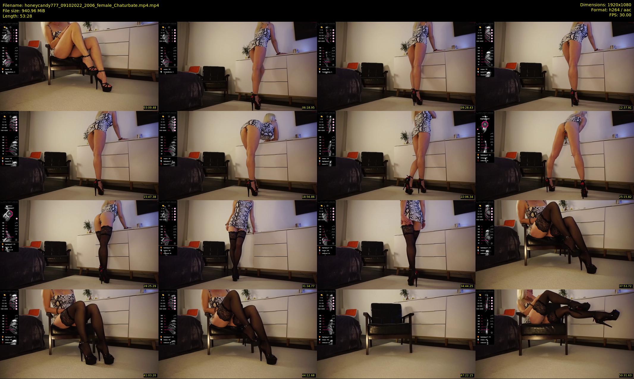 honeycandy777 — 54 minute Chaturbate couple cam show recording, 1080p, Oct 9, 2022