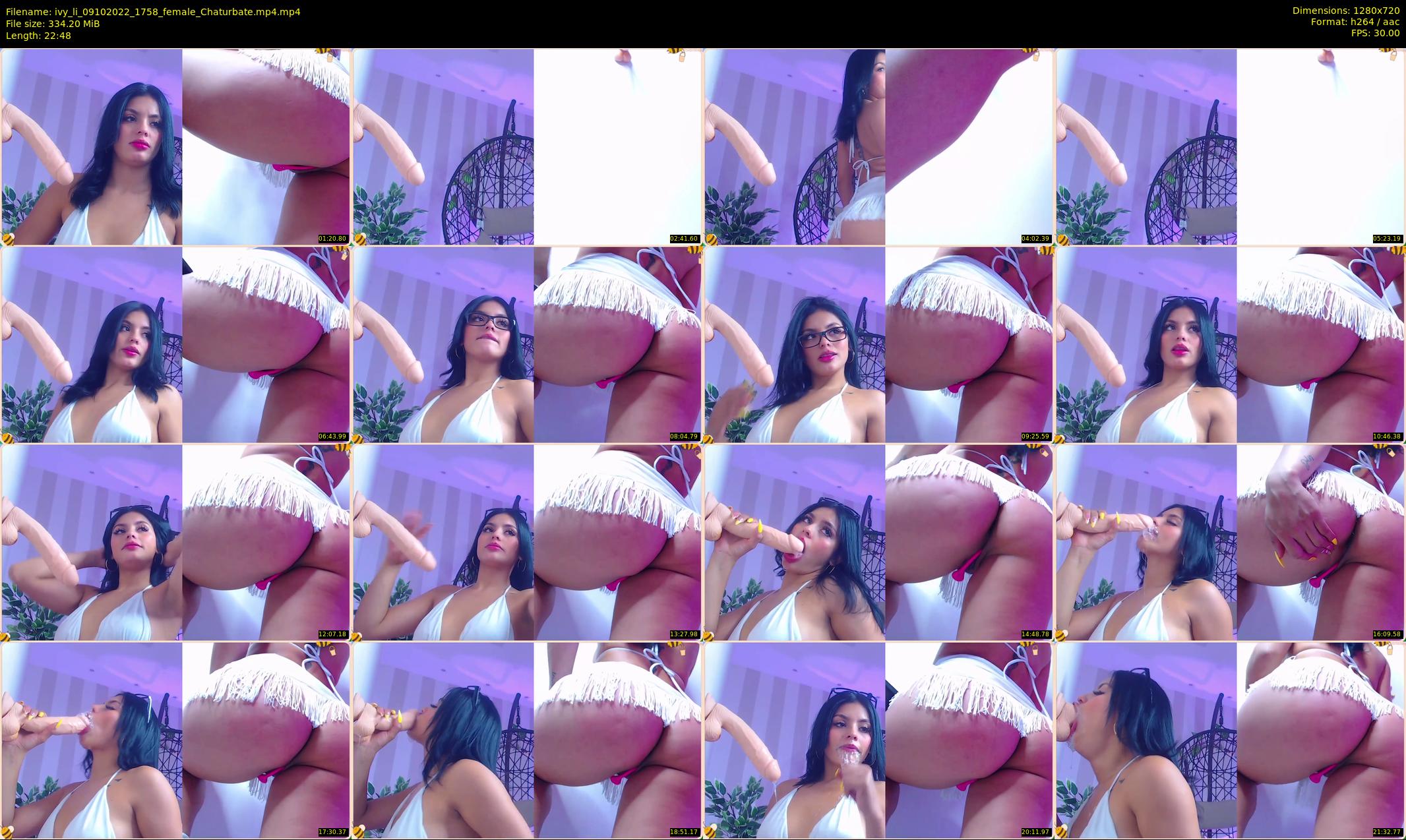ivy_li — 23 minute Chaturbate female cam show recording, 720p, Oct 9, 2022