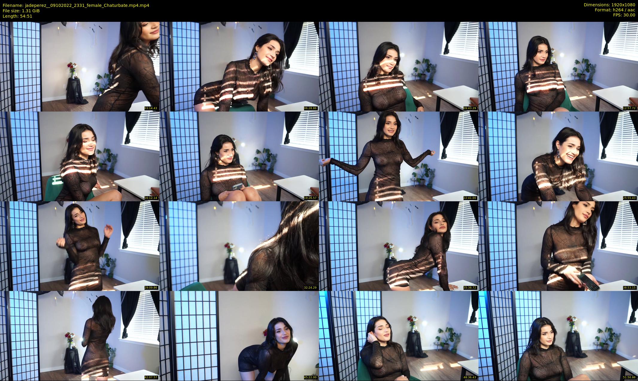 jadeperez_ — 55 minute Chaturbate female cam show recording, 1080p, Oct 9, 2022