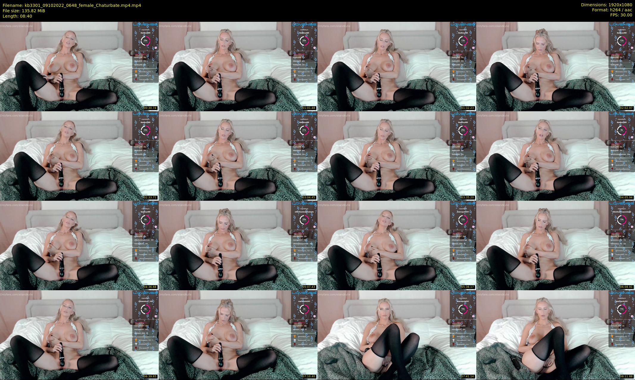 kb3301 — 9 minute Chaturbate couple cam show recording, 1080p, Oct 9, 2022