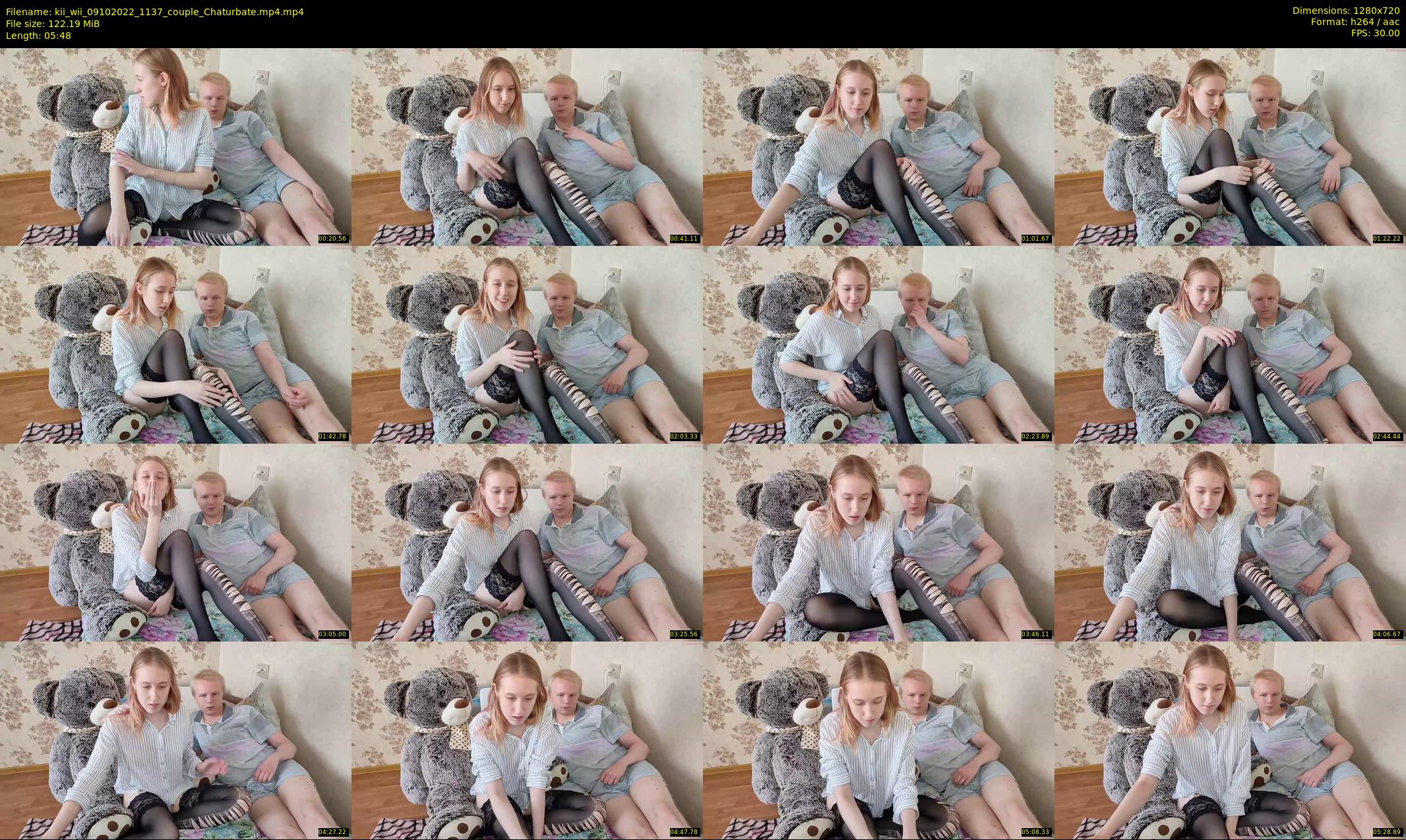 kii_wii — 6 minute Chaturbate couple cam show recording, 720p, Oct 9, 2022