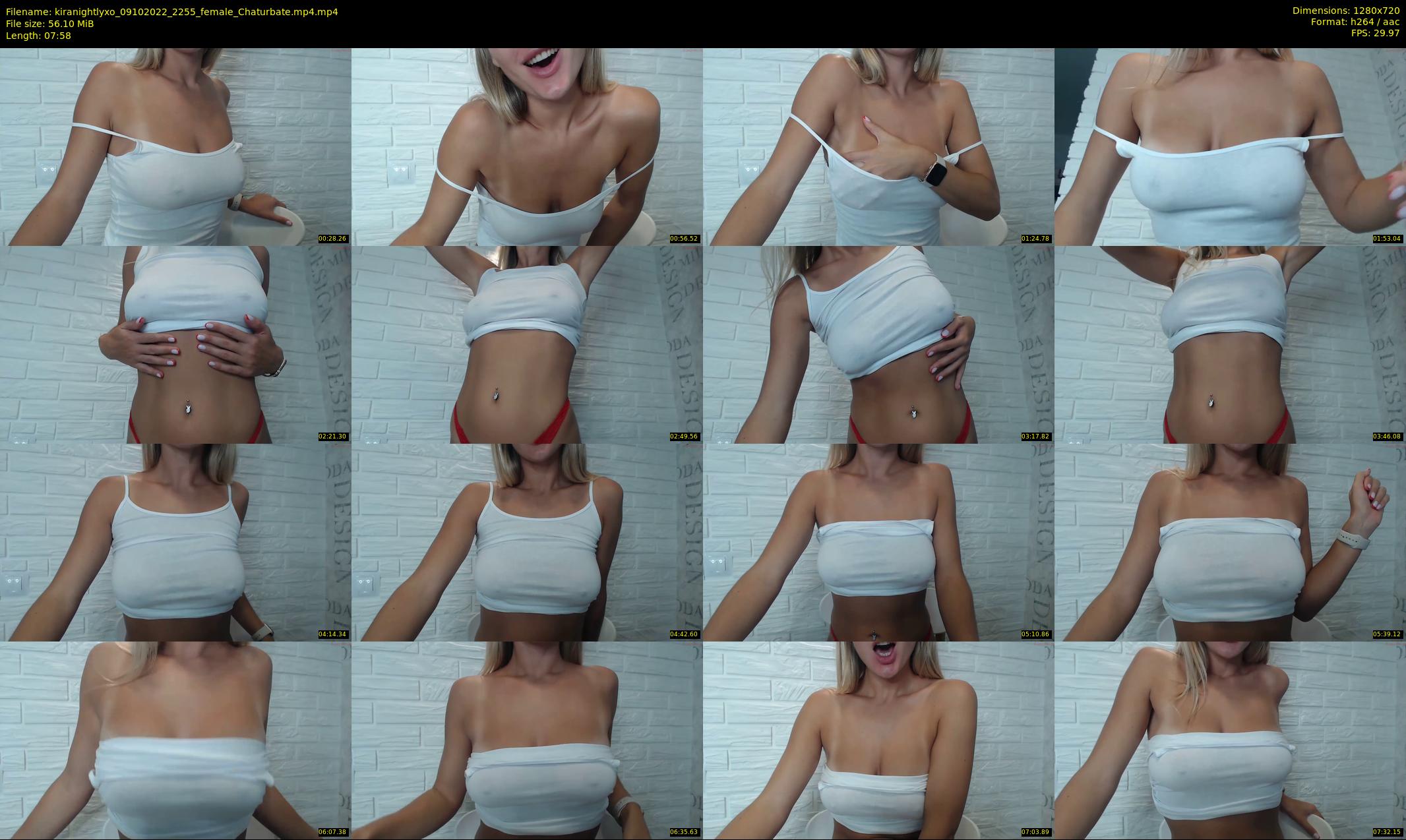 kiranightlyxo — 8 minute Chaturbate female cam show recording, 720p, Oct 9, 2022