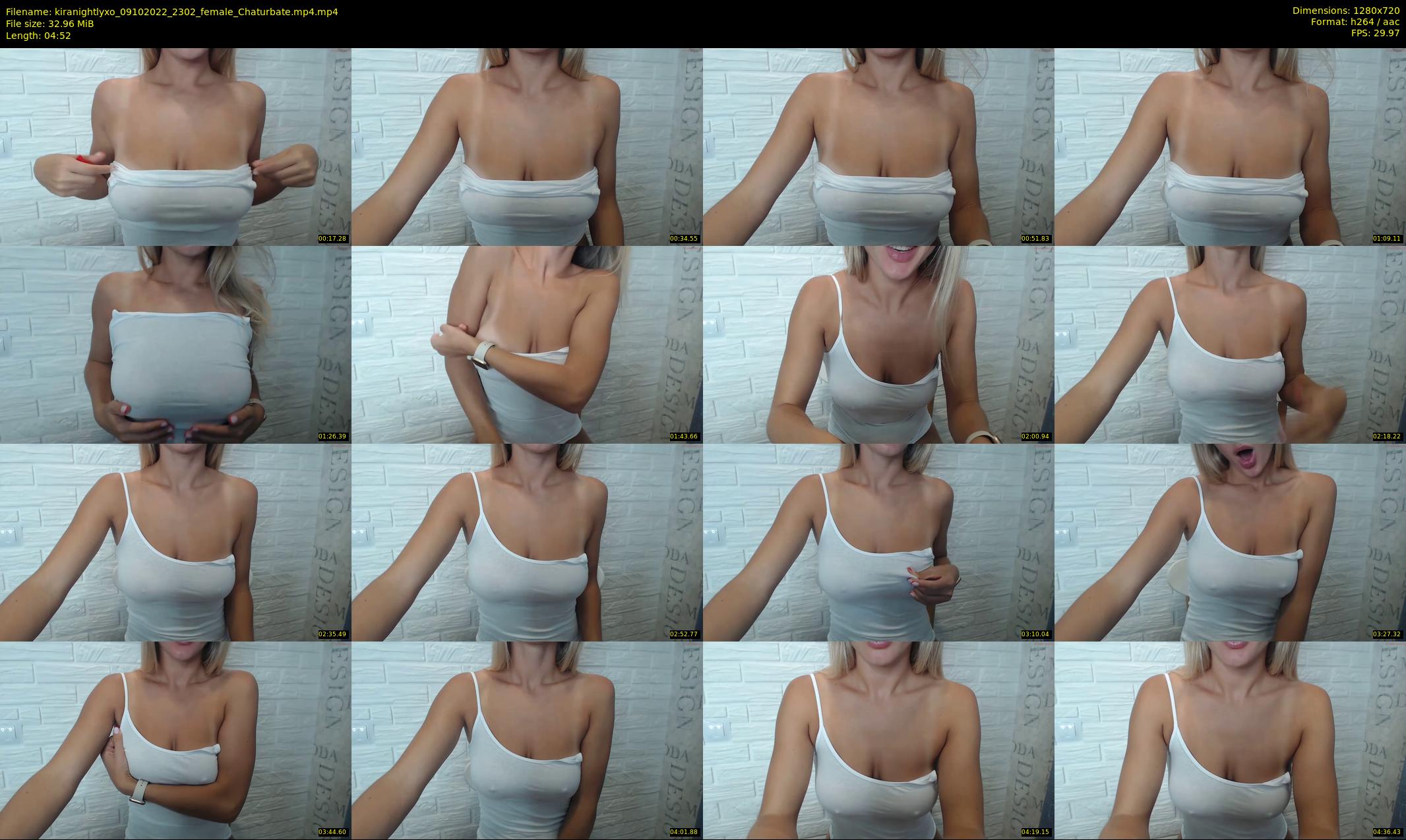 kiranightlyxo — 5 minute Chaturbate female cam show recording, 720p, Oct 9, 2022