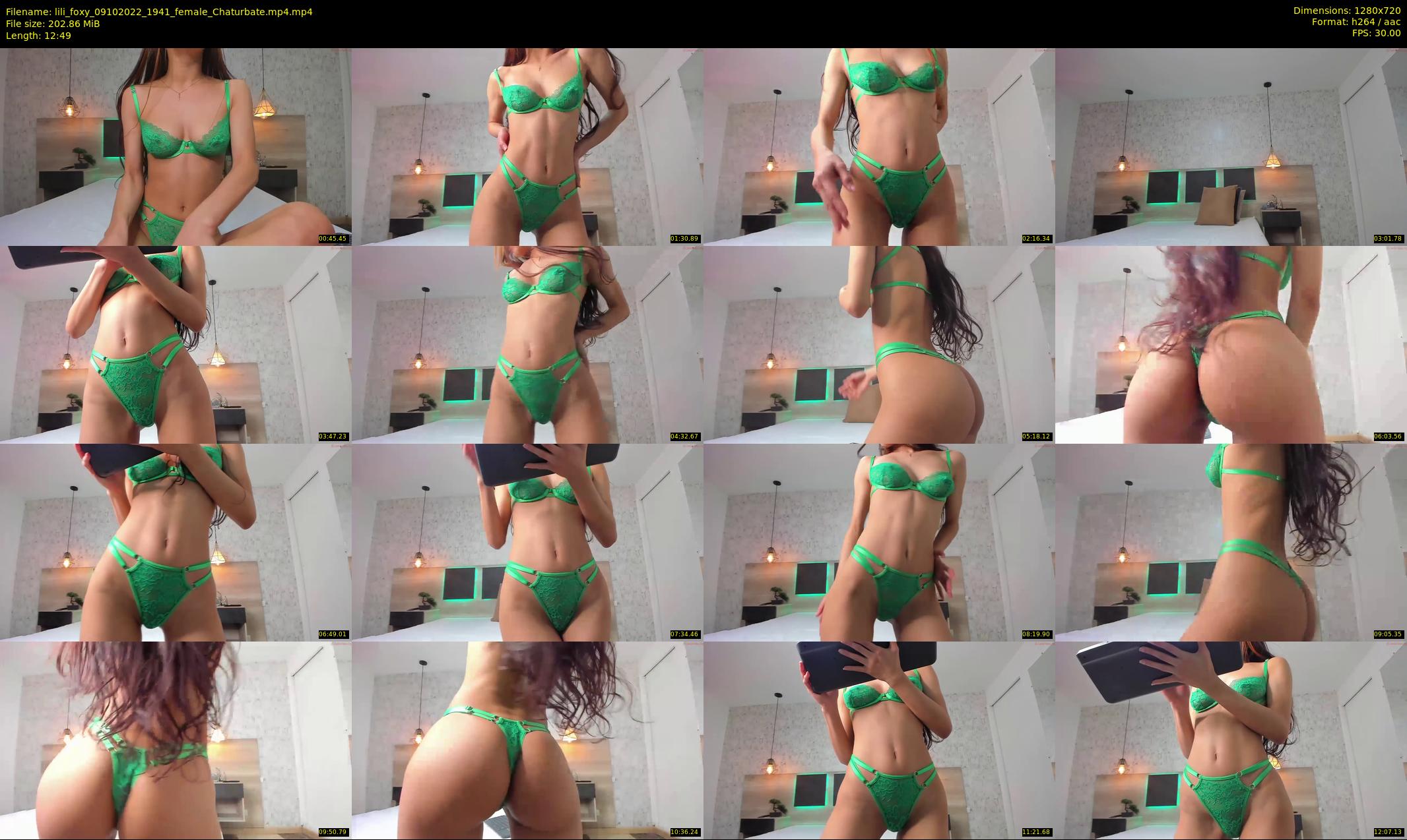 lili_foxy — 13 minute Chaturbate female cam show recording, 720p, Oct 9, 2022